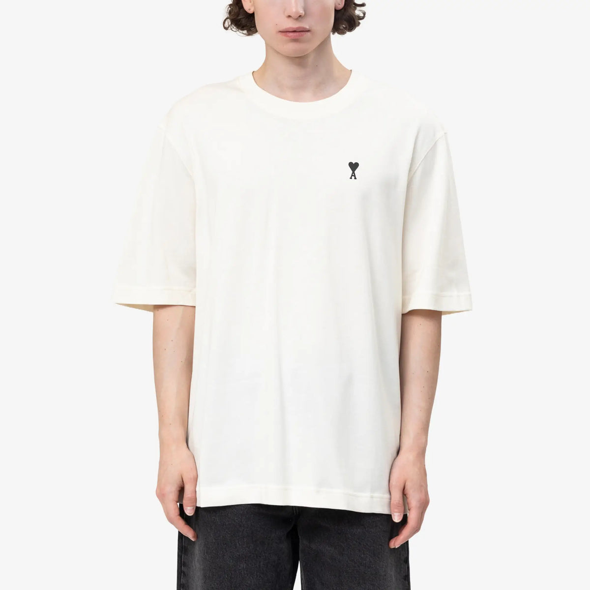 Ami Paris プラス デ ヴィクトワール ボクシー Tシャツ ホワイト