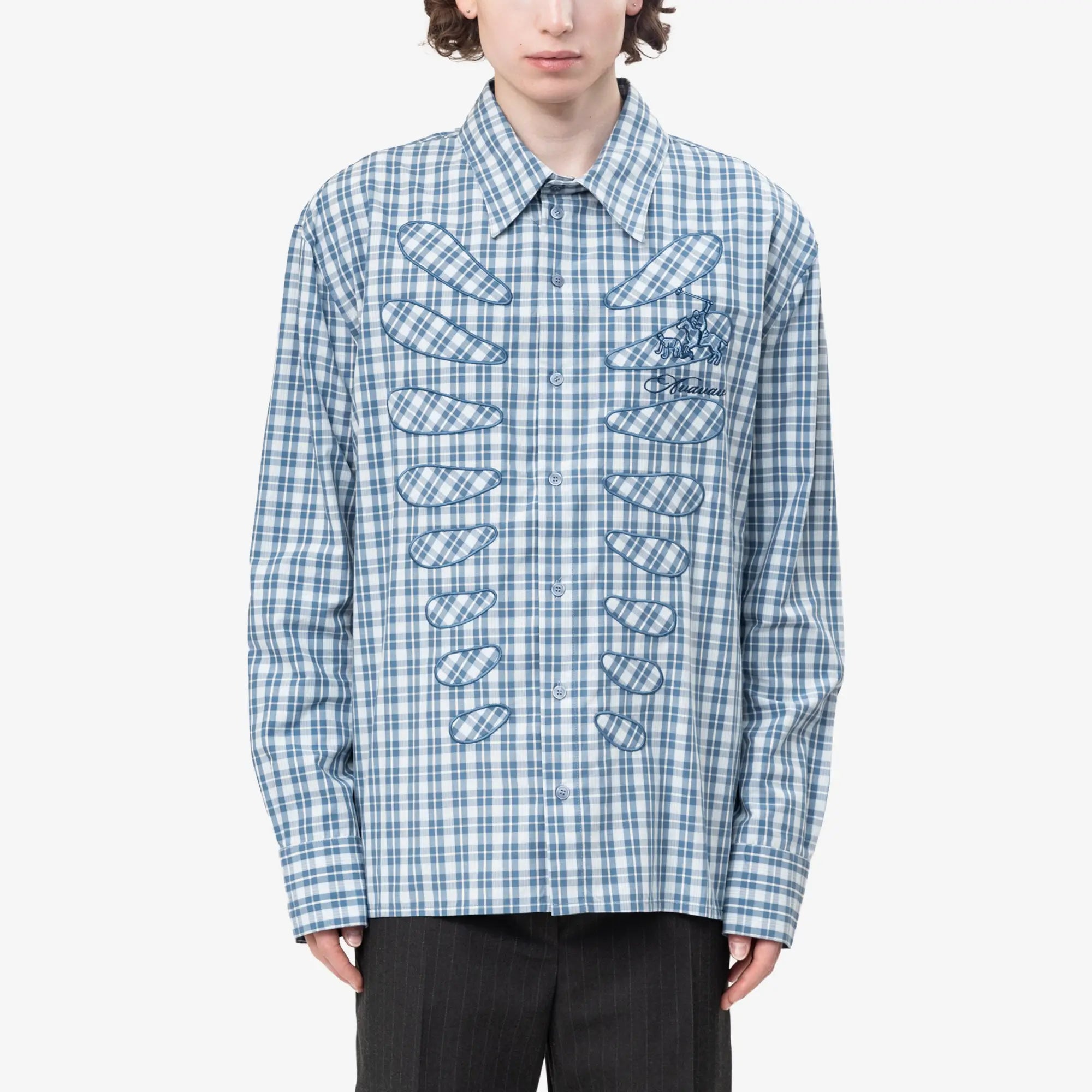 Sam Cut-Out Caging Shirt