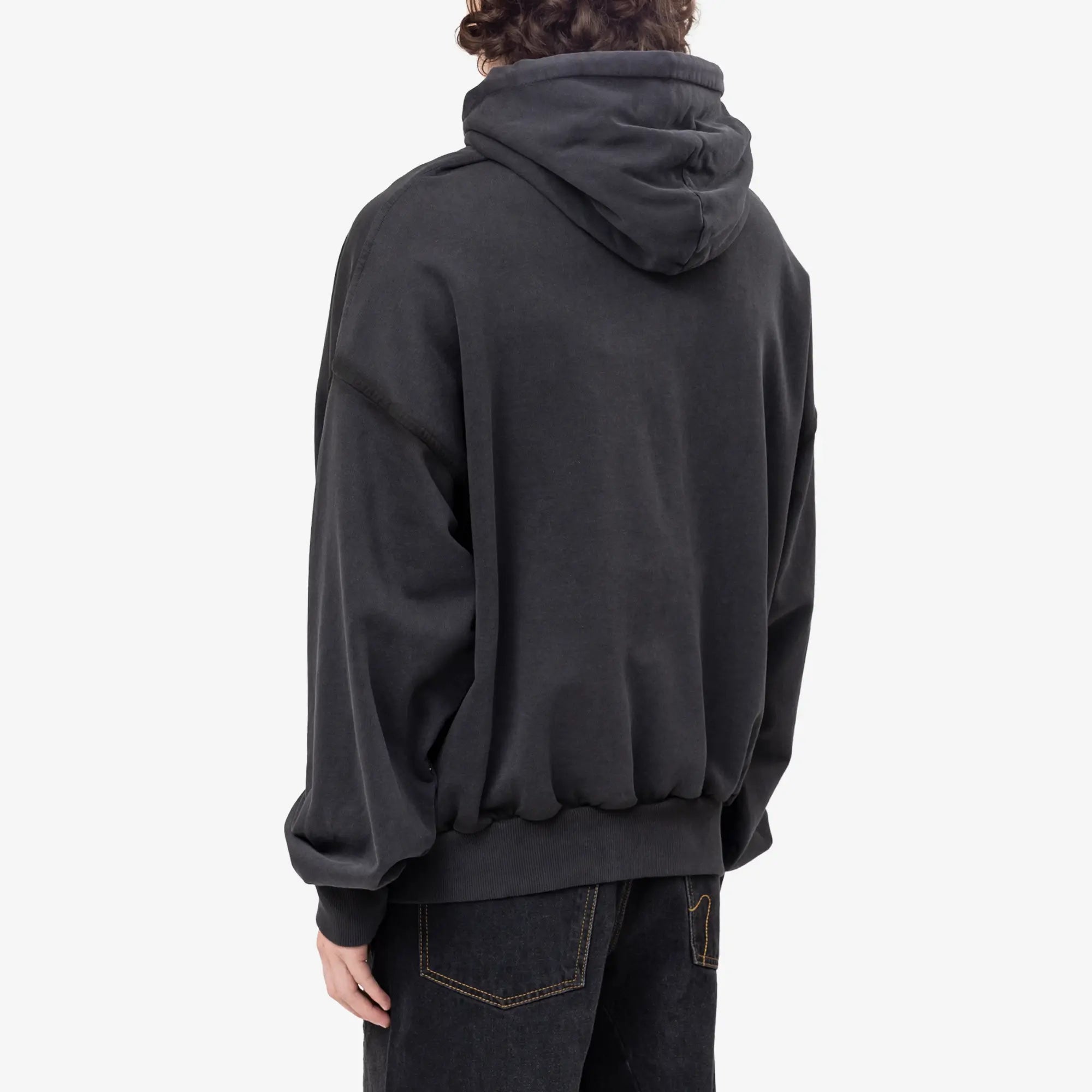 Tim Oversize Fake Cut Shoulderless Hoody