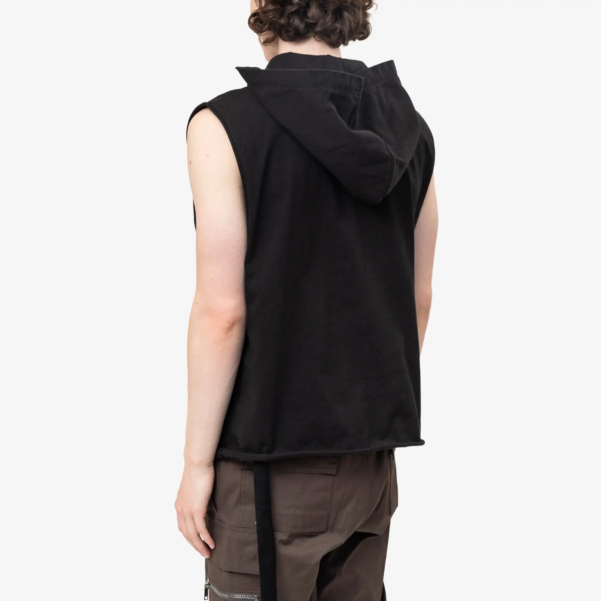 Hooded Sleeveless Tunic