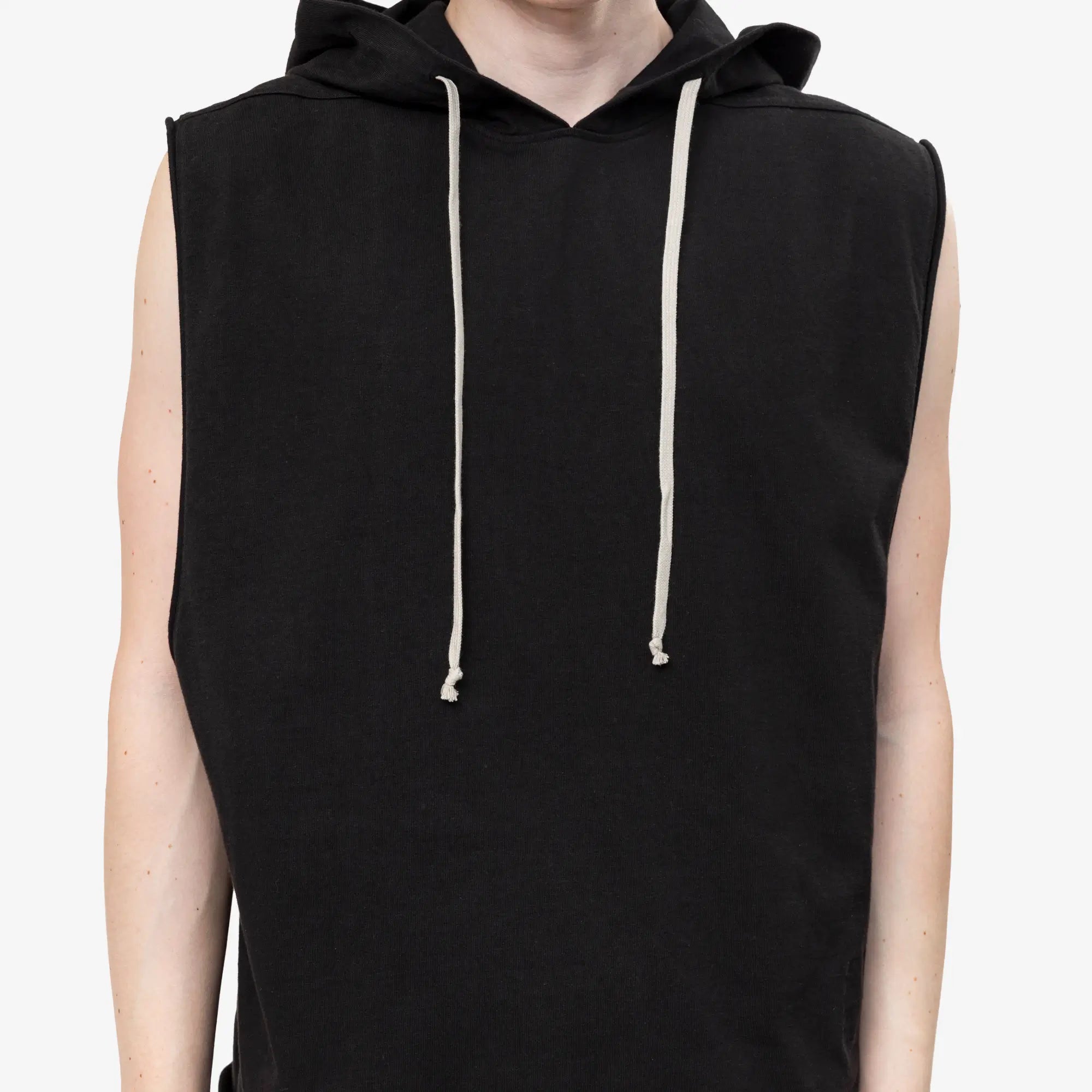 Hooded Sleeveless Tunic