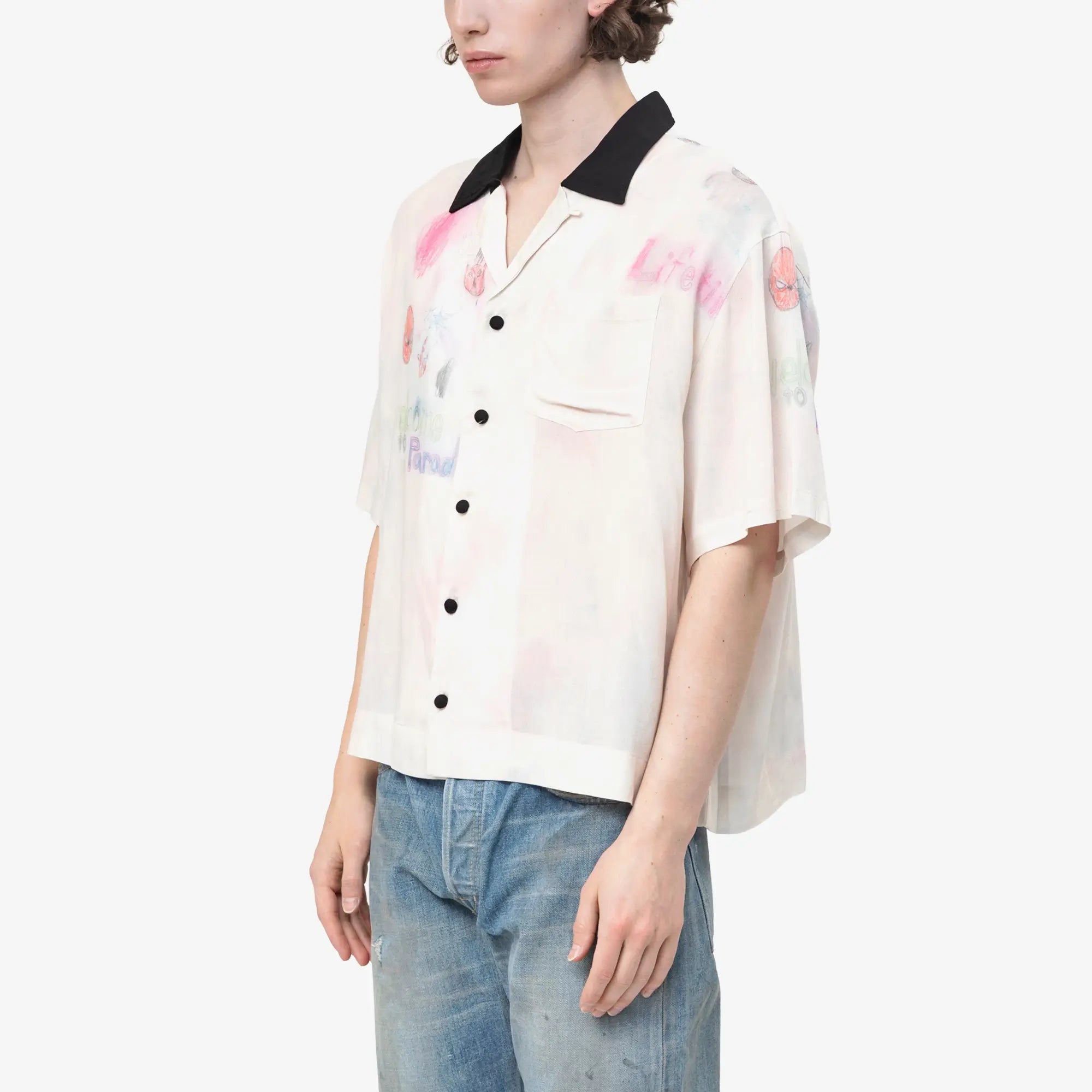Crayon Silk Shirt