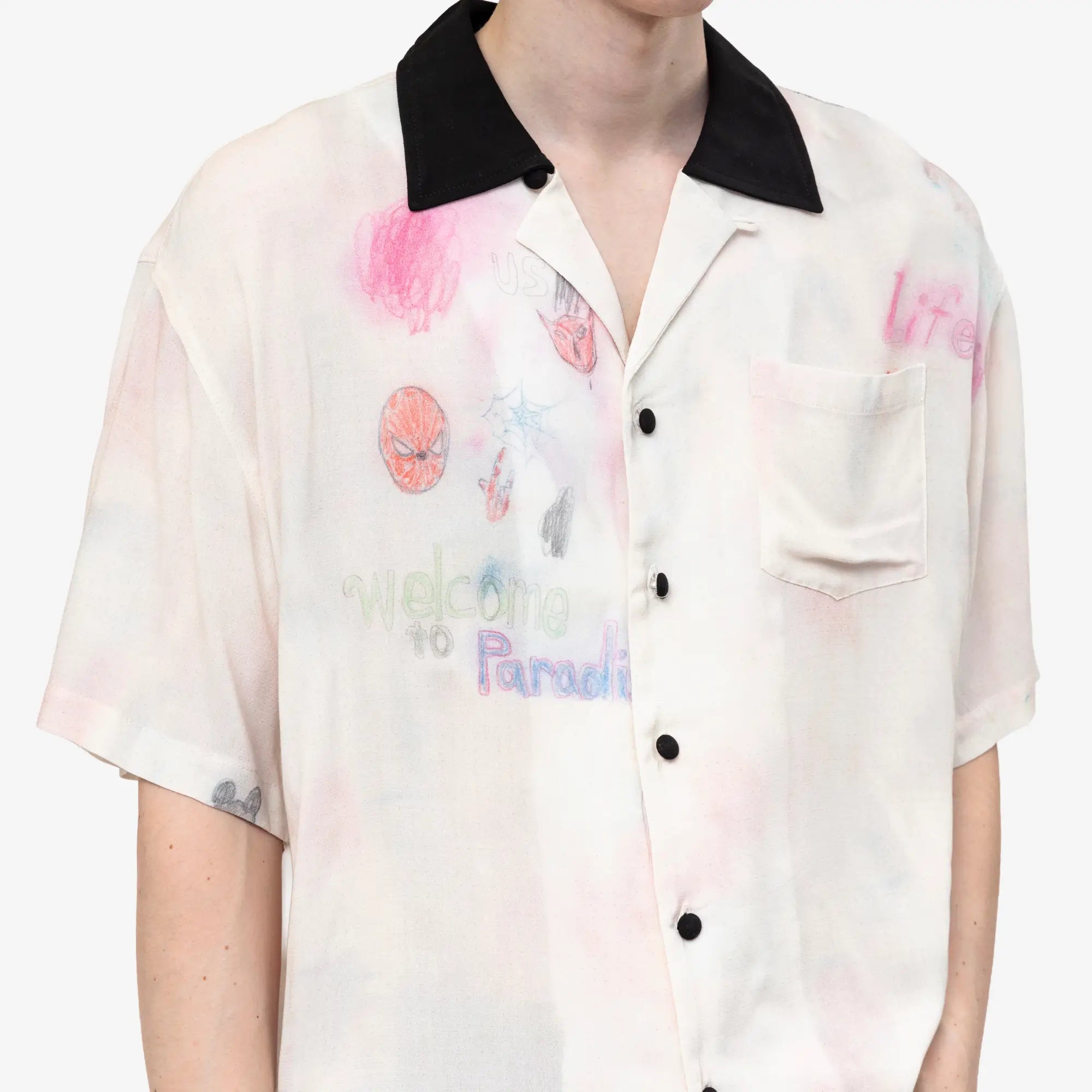 Crayon Silk Shirt