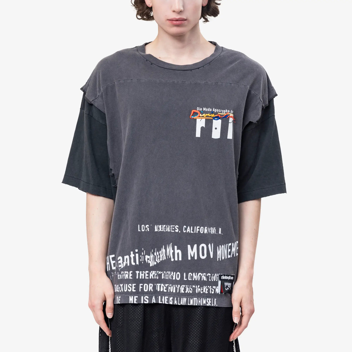 RRR123 Rivington Roi Rebis Moda Apocrypha Quad T-Shirt Washed
