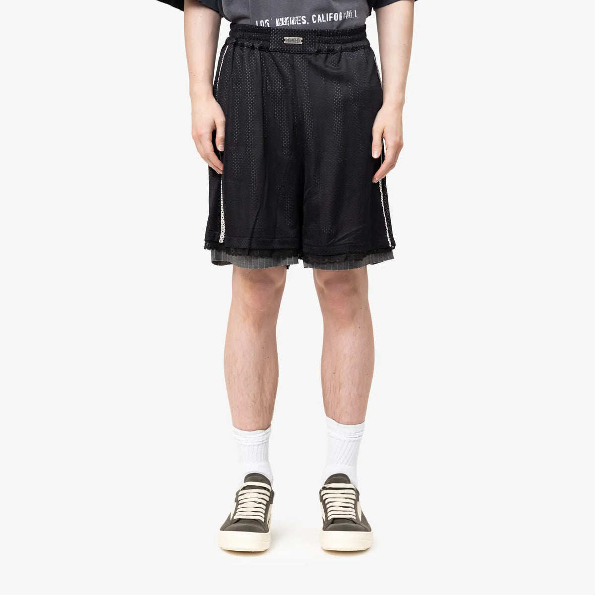 AVAVAV Adam Mesh Basketball Shorts Black | Feuille
