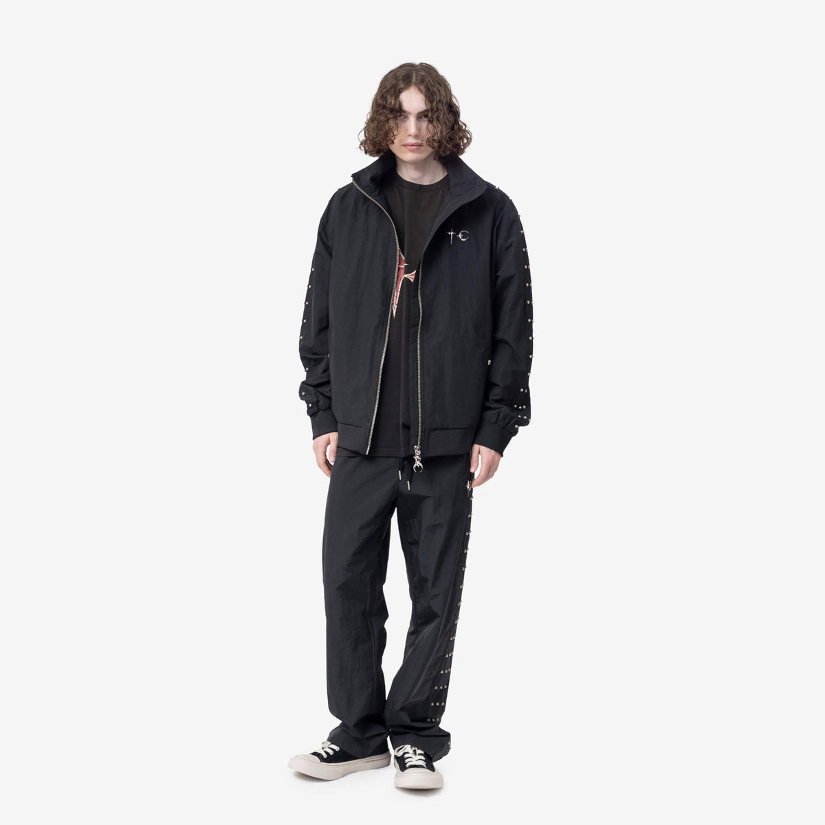 Triple Line Stud Track Pants