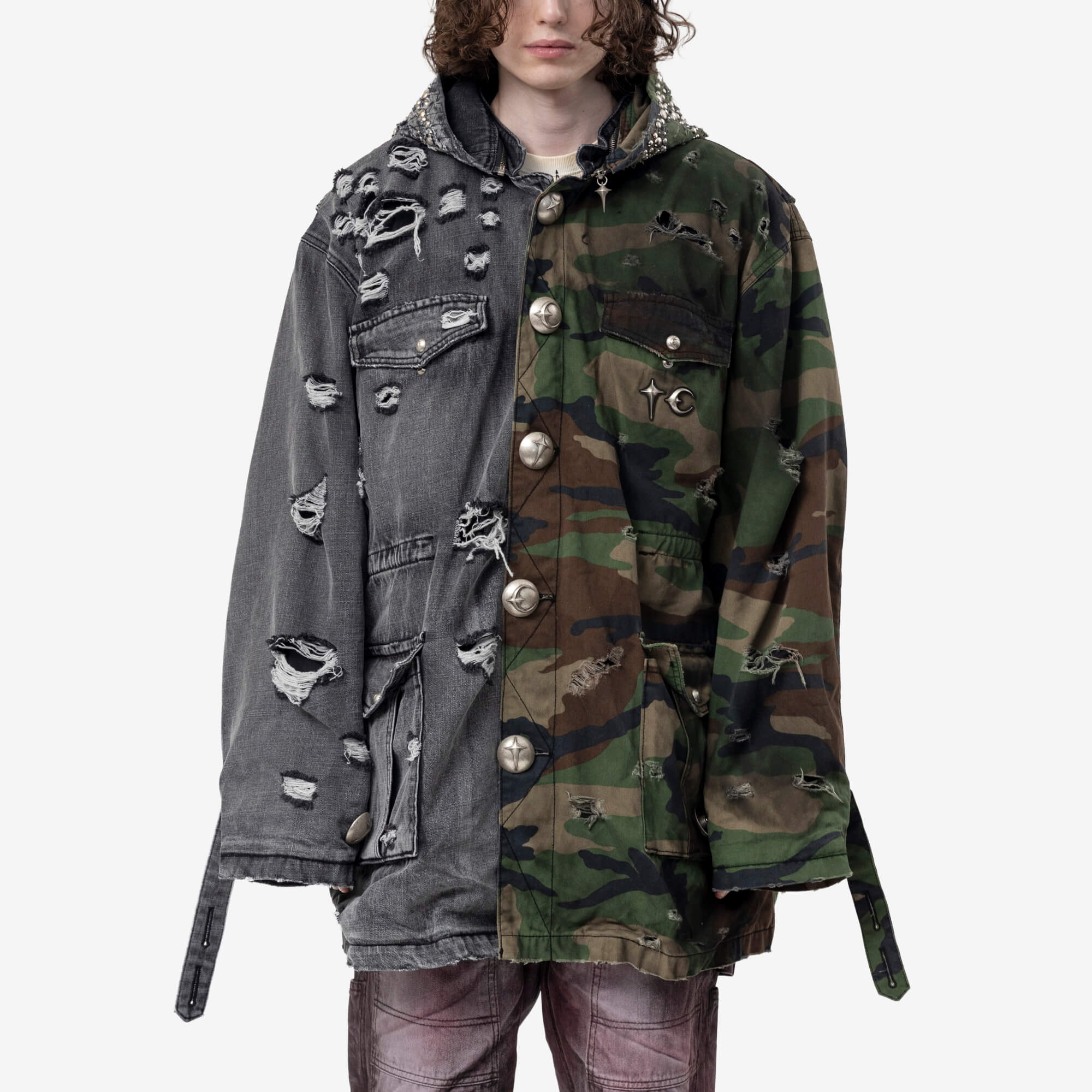 Thug Club TC Hothead M65 Jacket Camo | Feuille