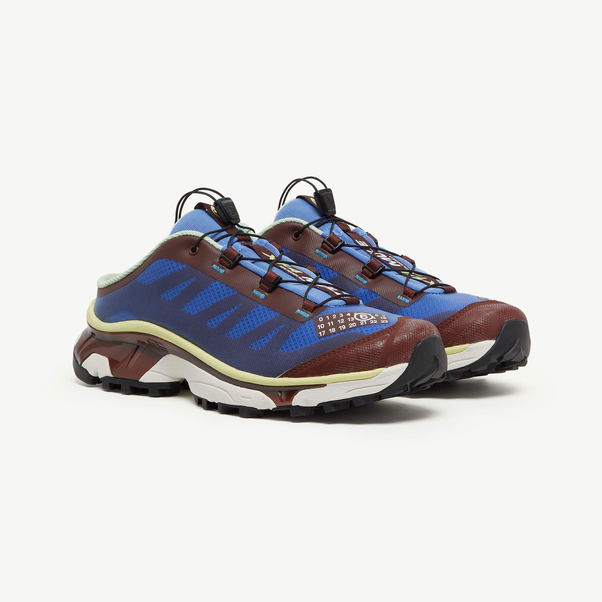 Maison Margiela MM6 x Salomon XT Mule 4 in Ultramari/Rum Raisi