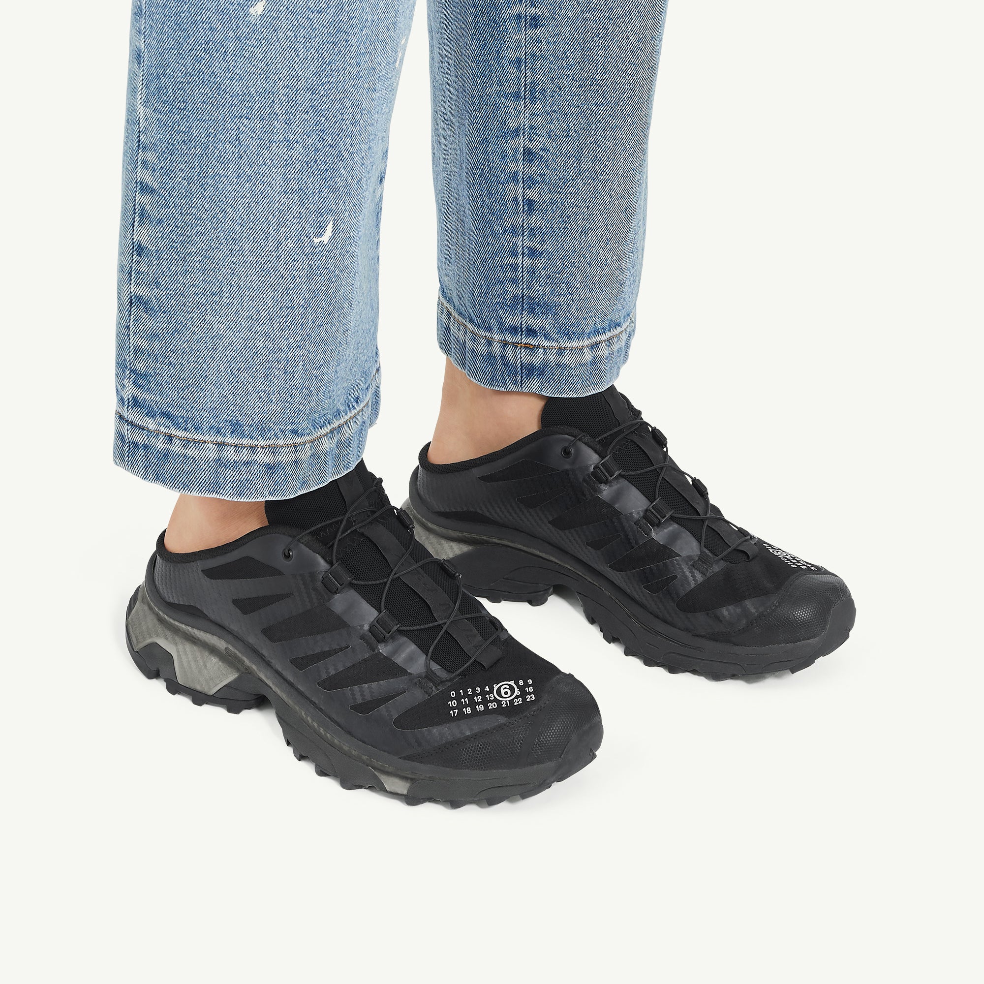 MM6 MM6 x Salomon XT - 4 Mule Black - 2