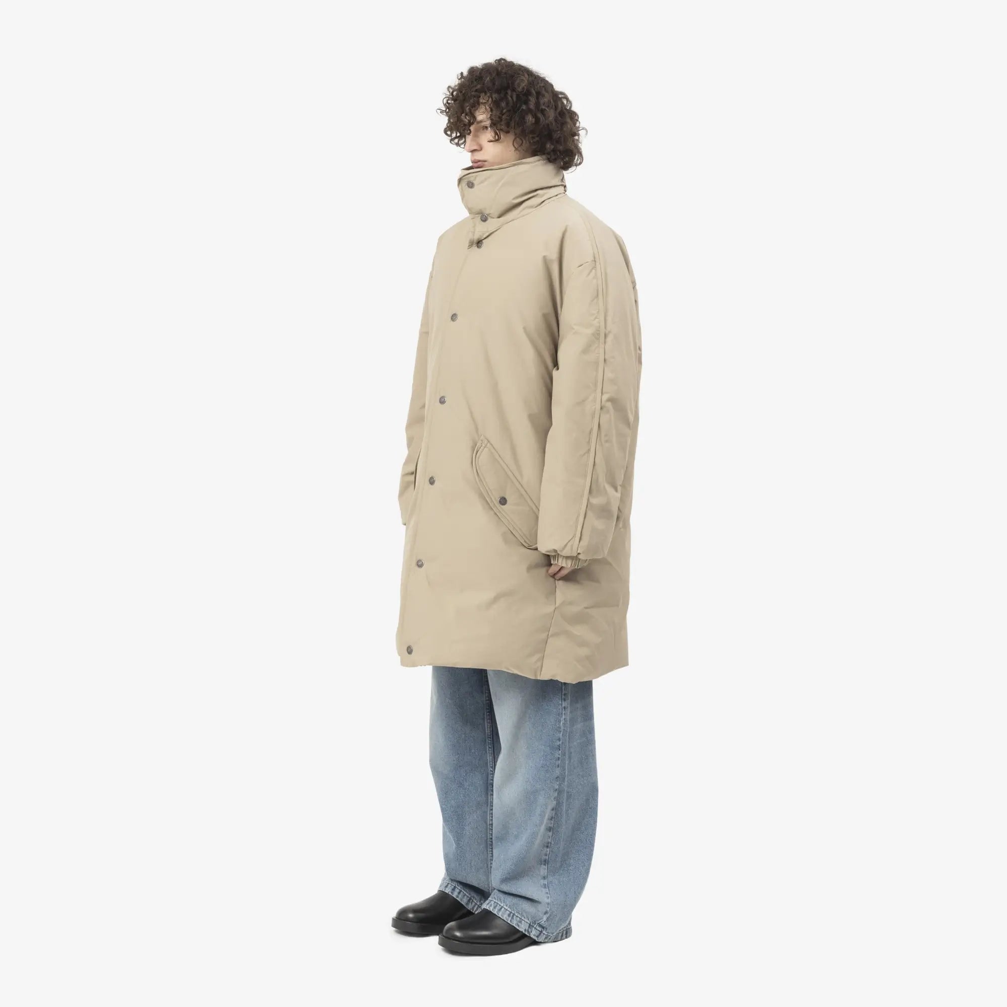 Acne Studios Down Jacket Beige - 3