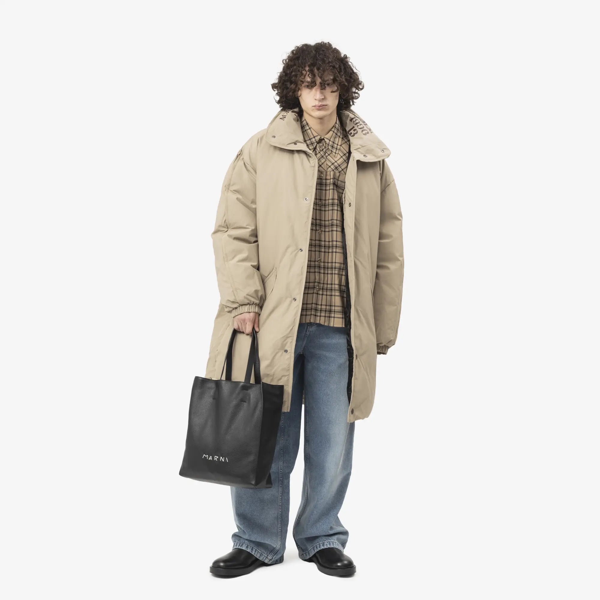 Acne Studios Down Jacket Beige - 2