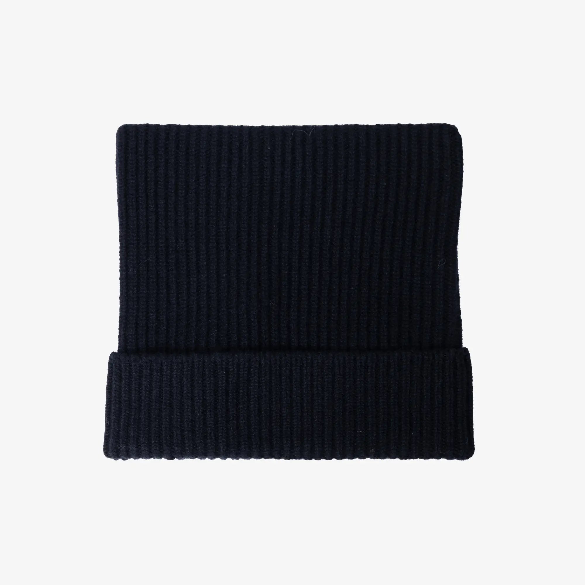 Acne Studios Face Logo Square Beanie Black - 3