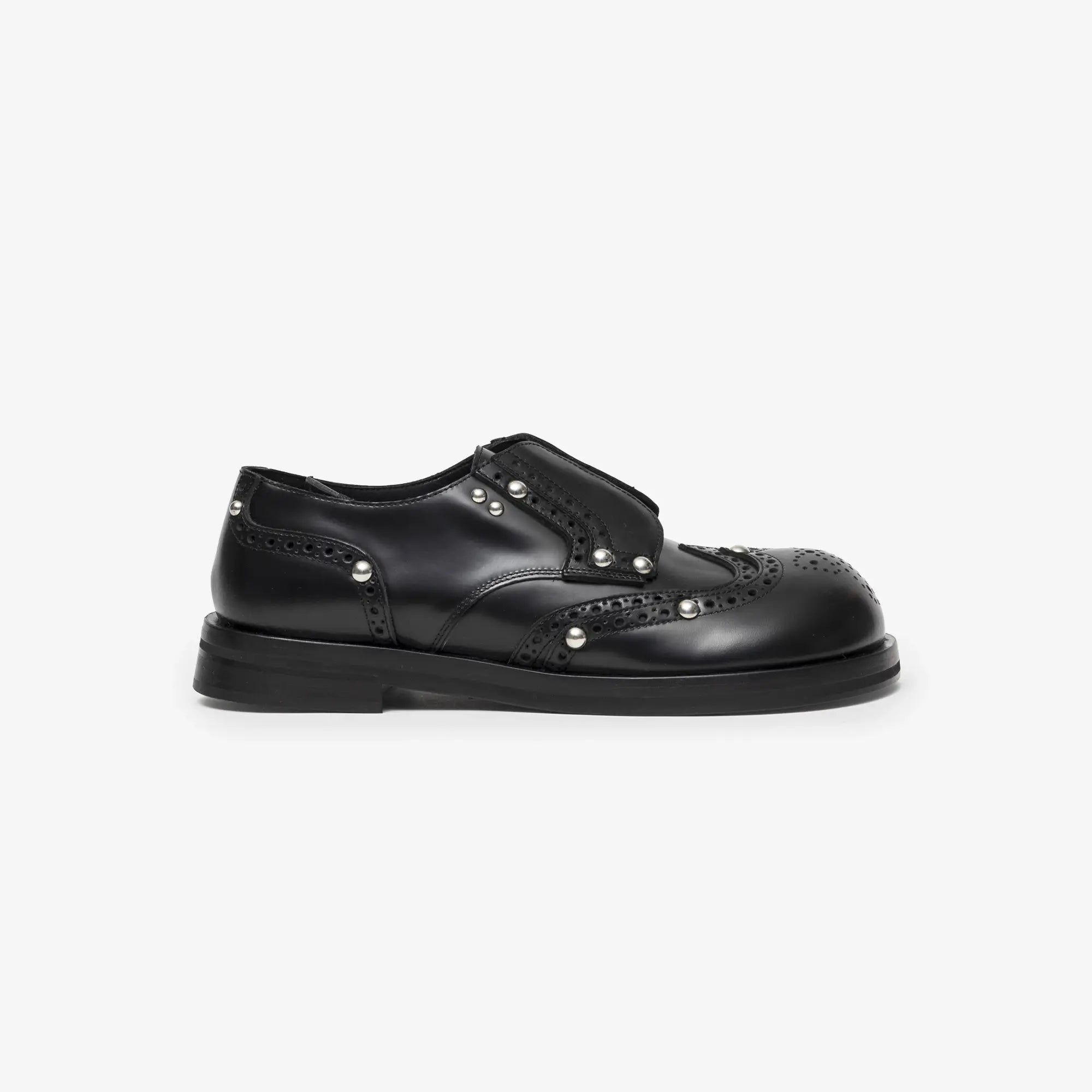 Acne Studios Lace - Up Leather Derby Black - 4
