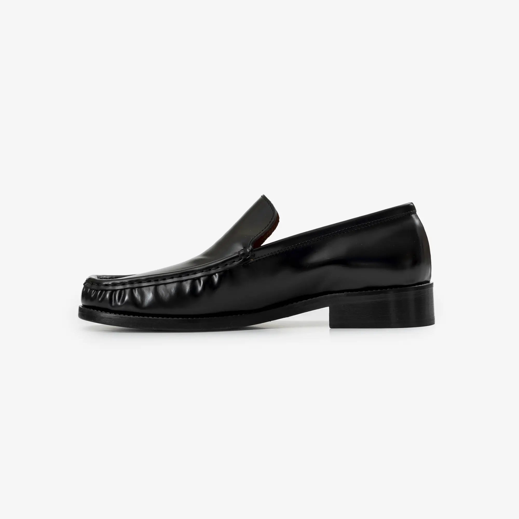 Acne Studios Leather Loafers Black - 2