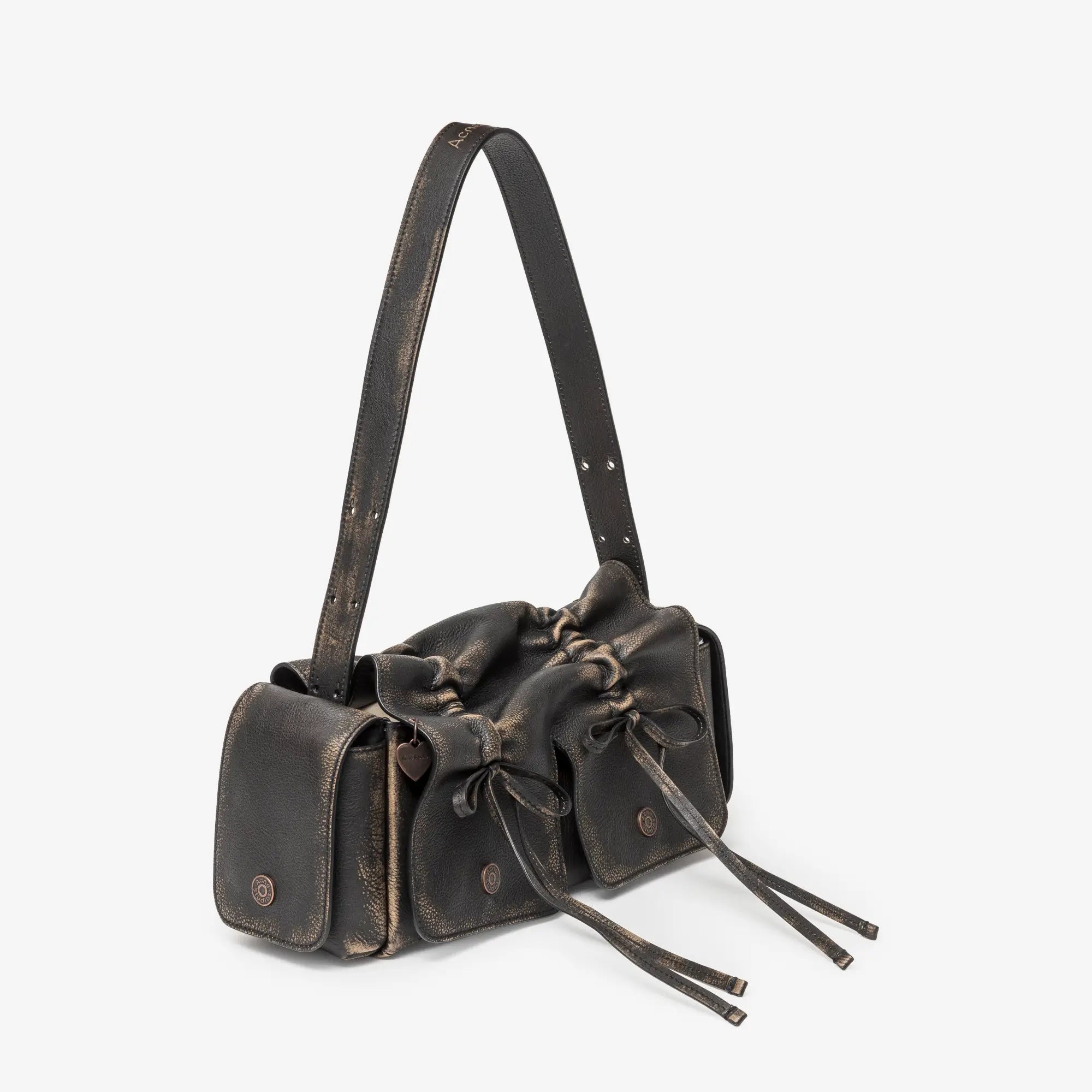 Acne Studios Multipocket Vintage Bag Dark Brown - 3