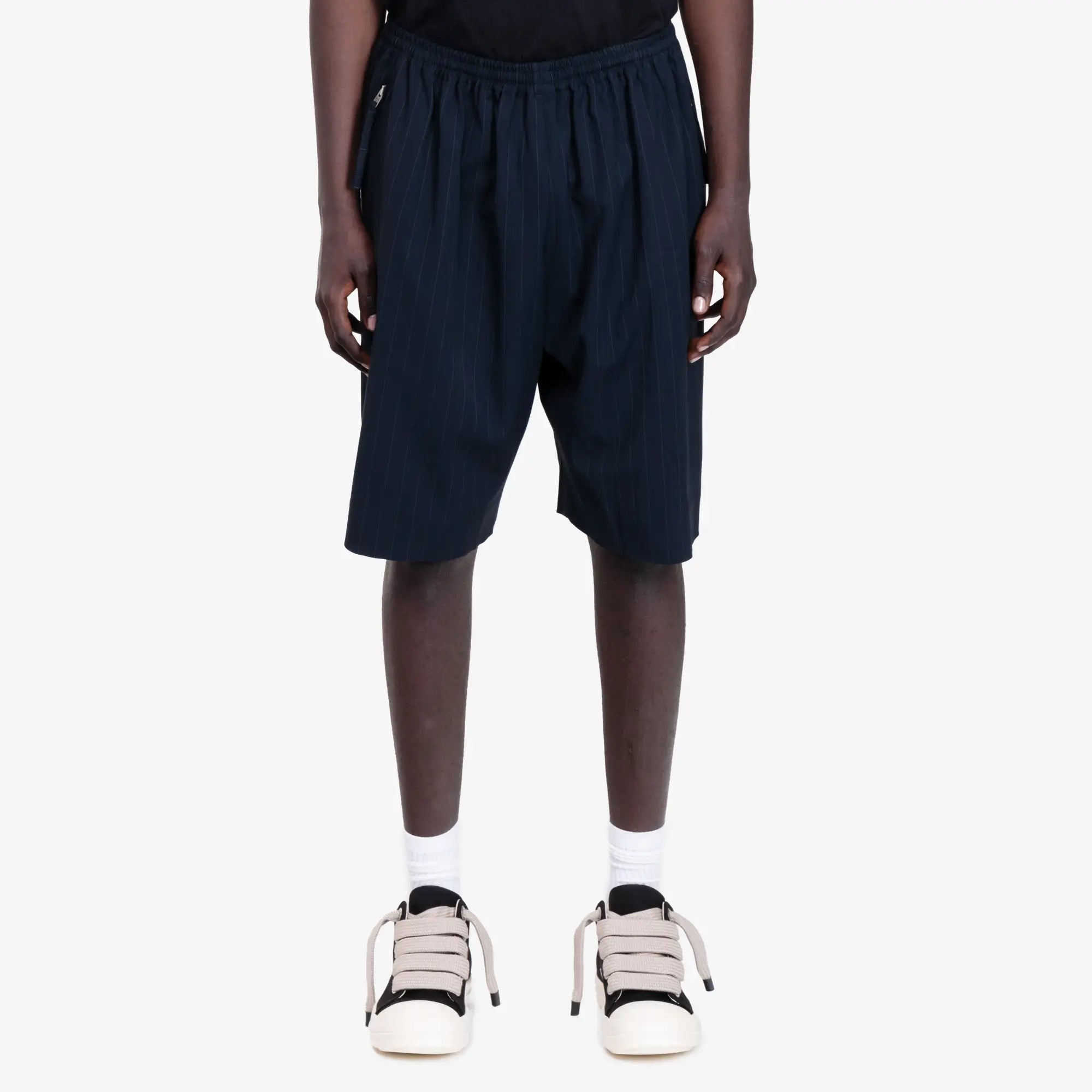 Acne Studios Striped Shorts Navy - 1