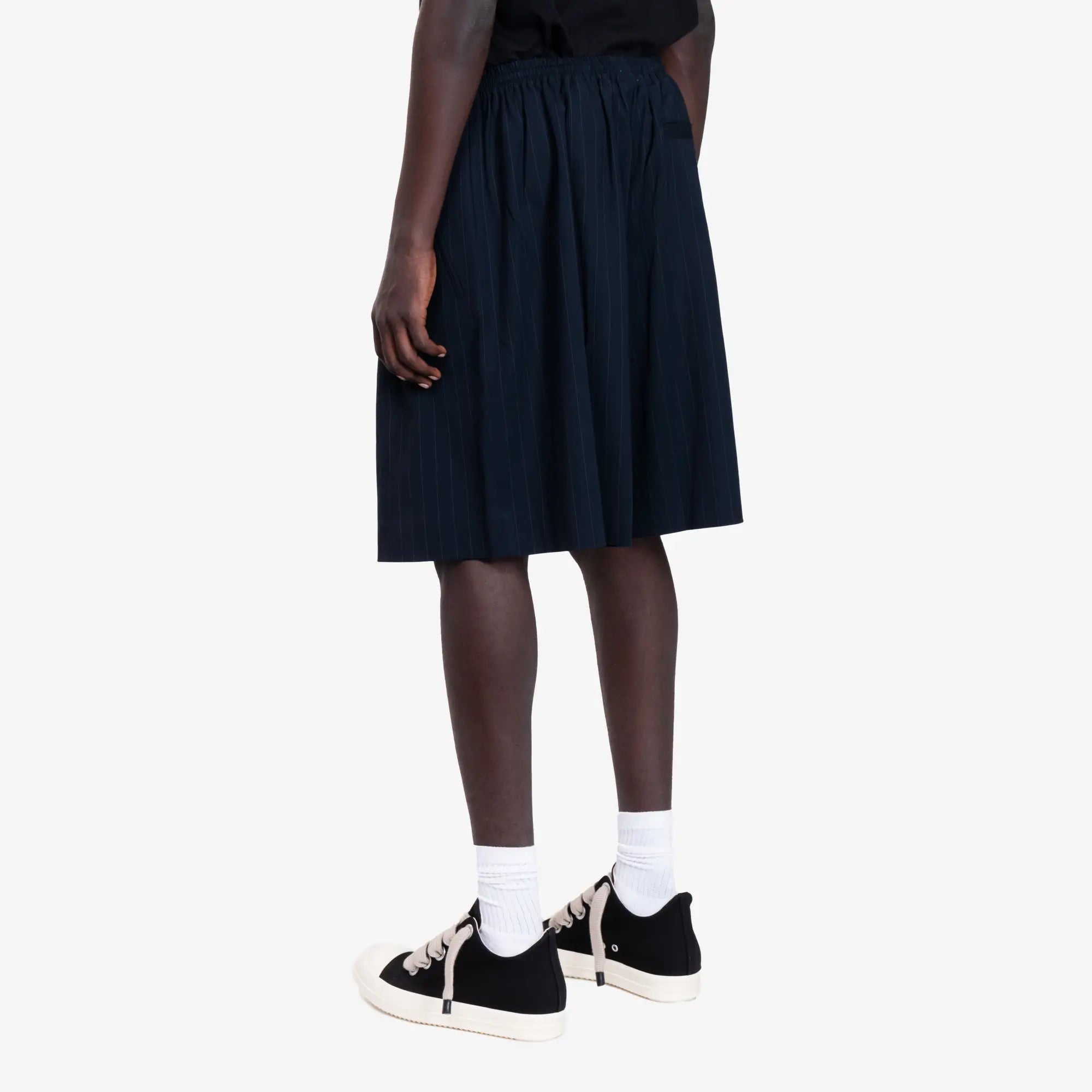 Acne Studios Striped Shorts Navy - 4