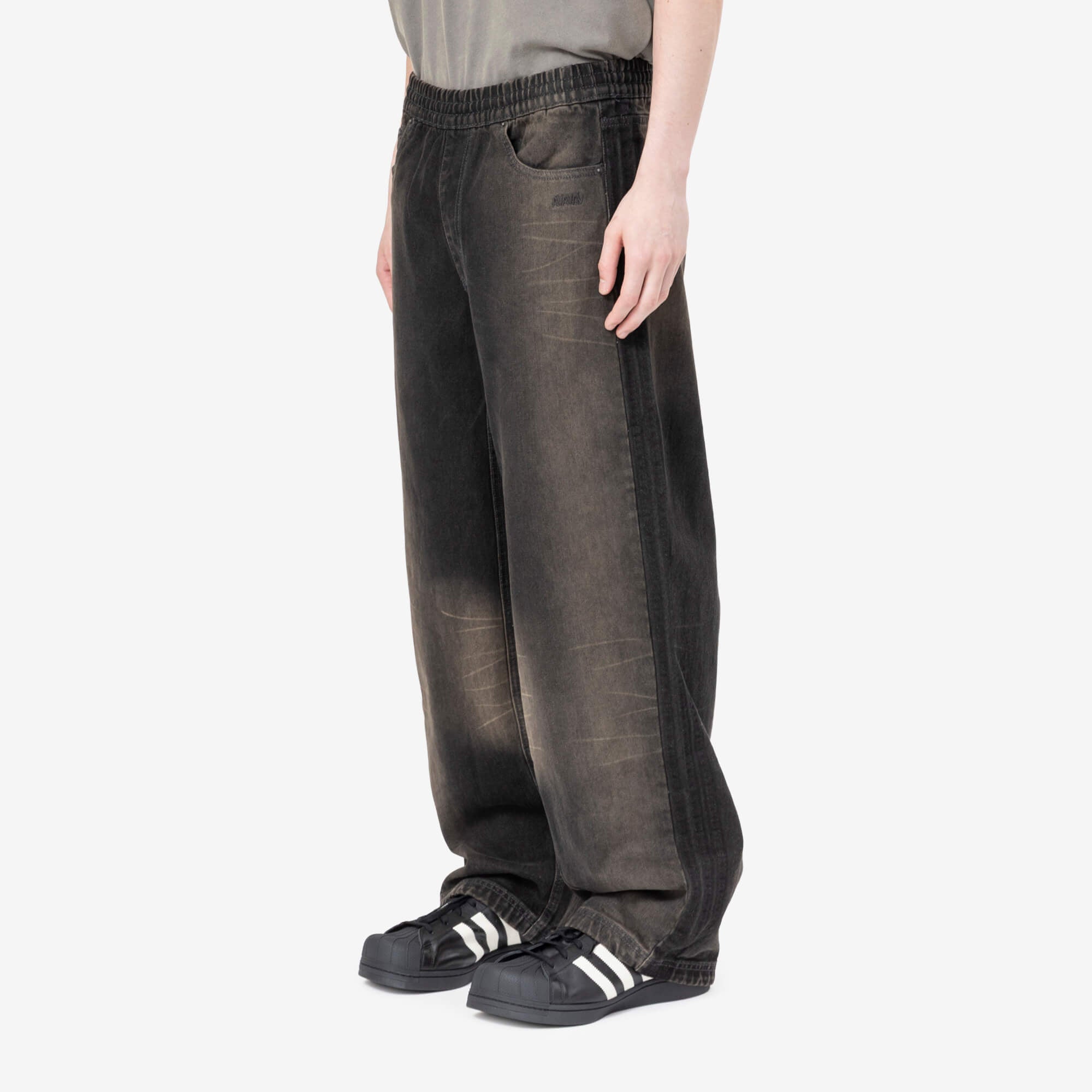 Adidas x AVAVAV AV Denim Pants Carbon - 3