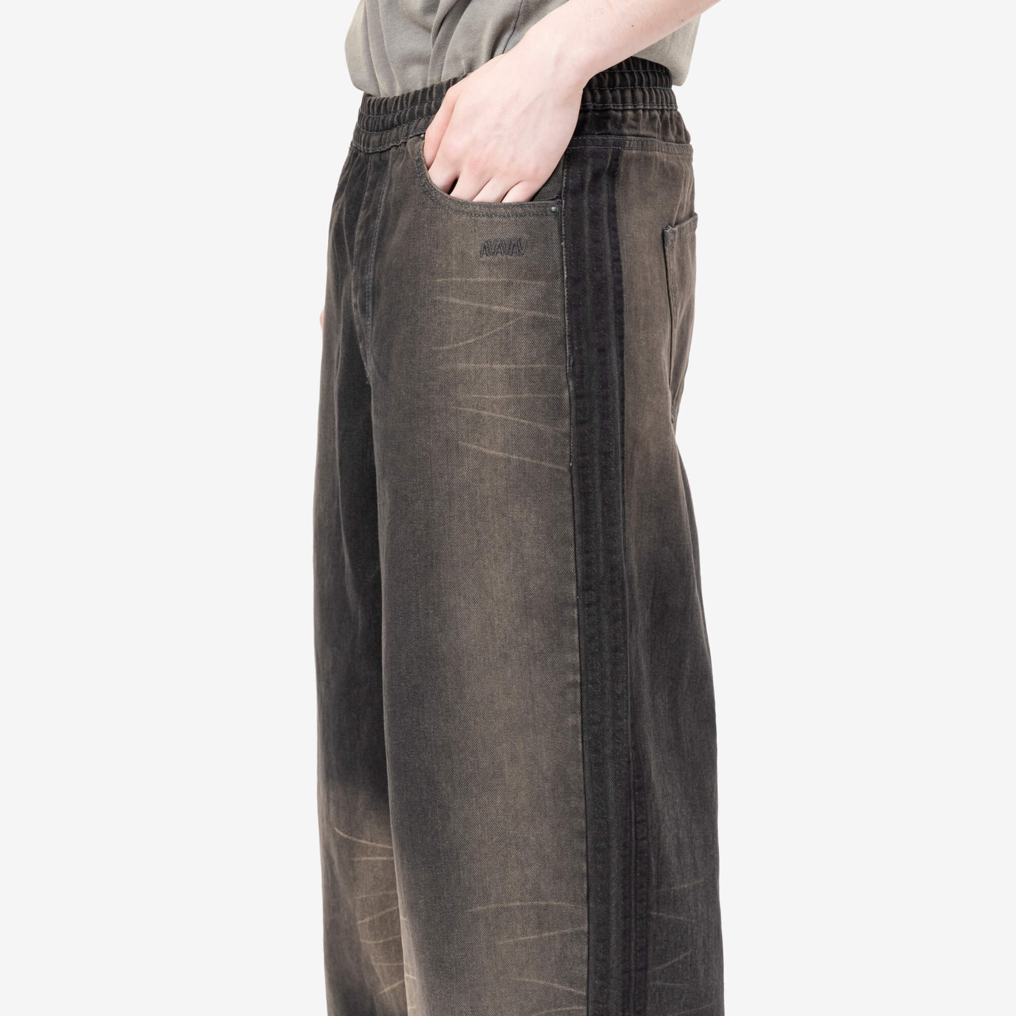 Adidas x AVAVAV AV Denim Pants Carbon - 5
