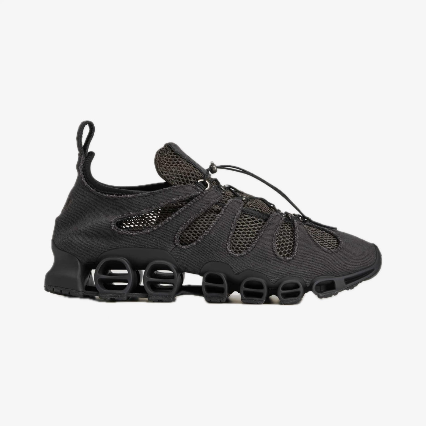 Adidas x AVAVAV AV Megaride Cutout Core Black/Shadow Olive/Off White - 2