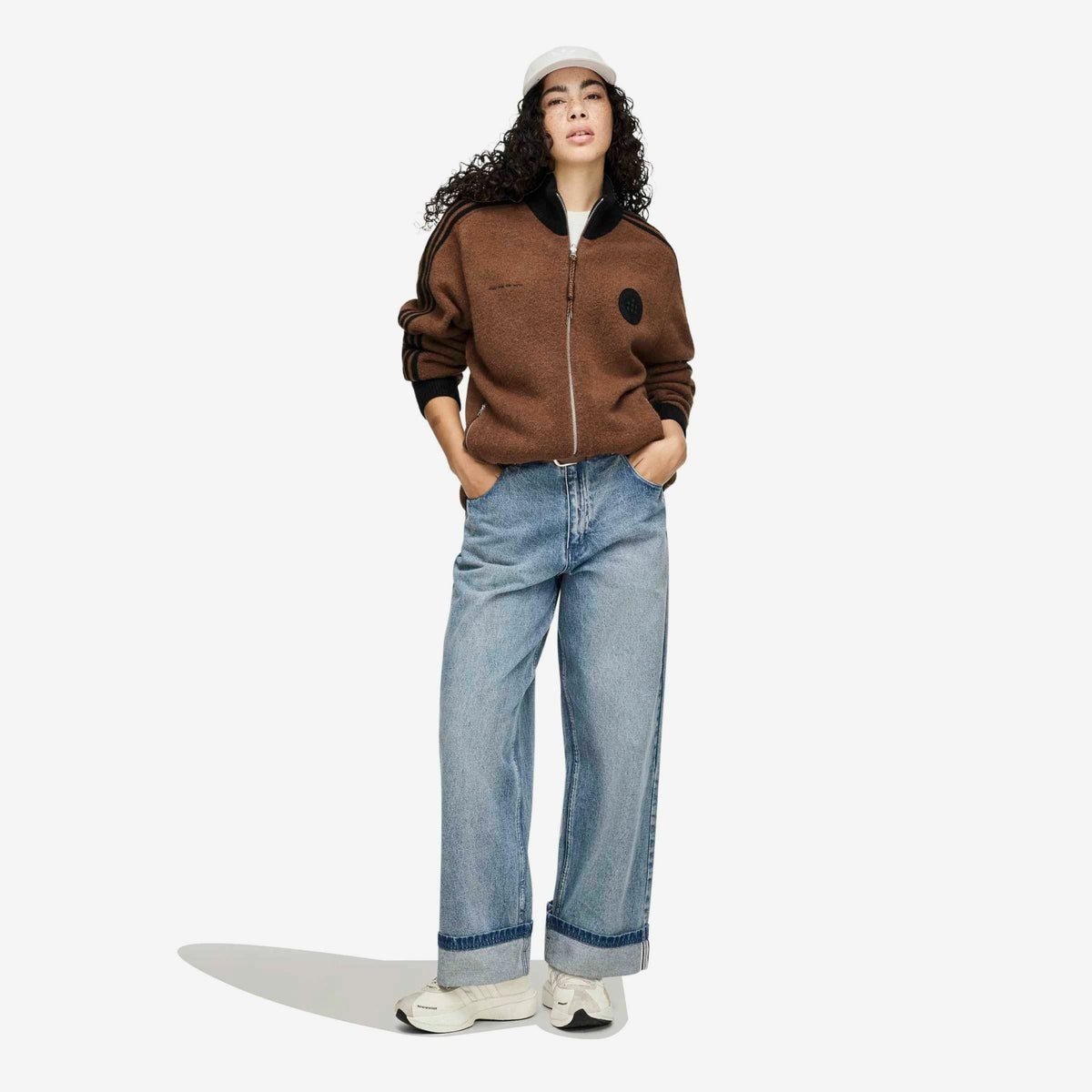 Adidas x Song for the Mute ADI008 Knit Jacket Preloved Brown-2