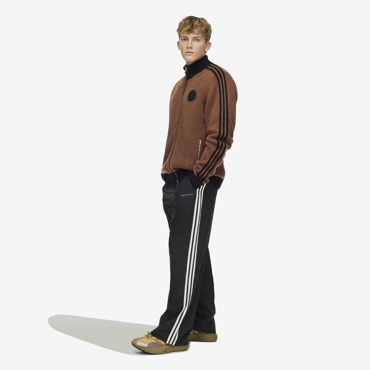 Adidas x Song for the Mute ADI008 Knit Jacket Preloved Brown-5