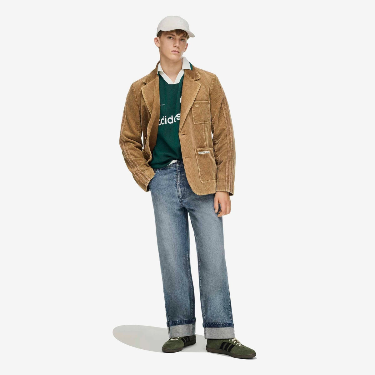 Adidas x Song for the Mute ADI008 Sweater Polo Collegiate Green/Black-2