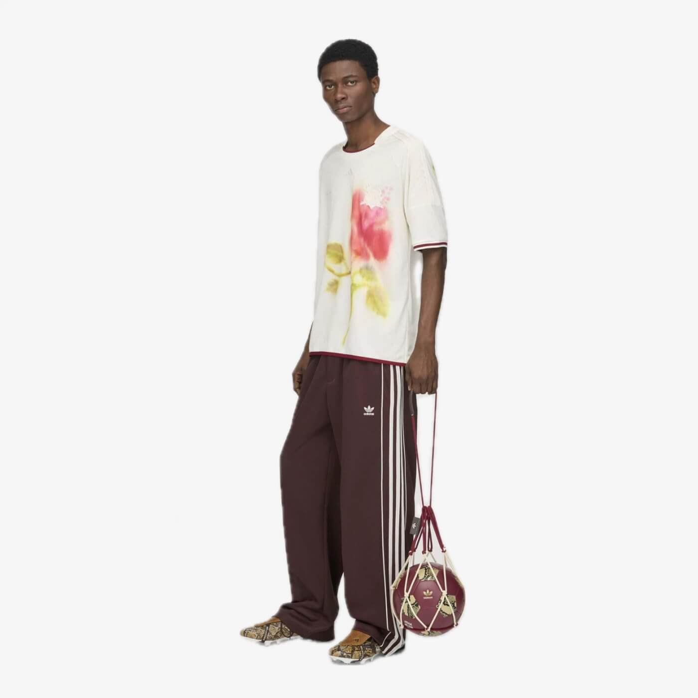 Adidas x Wales Bonner WB Football Ball Collegiate Burgundy - 2