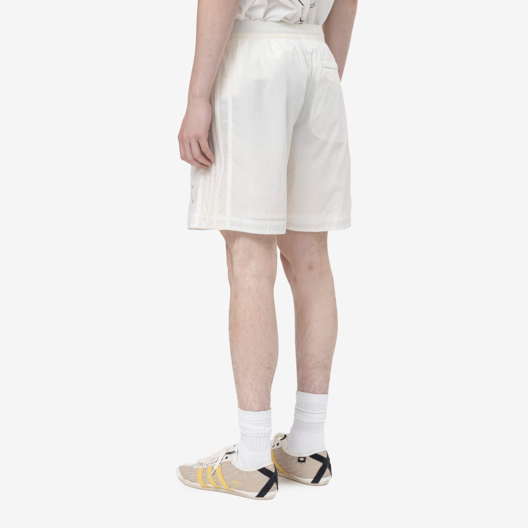 Adidas x Wales Bonner WB Football Shorts Off White - 4