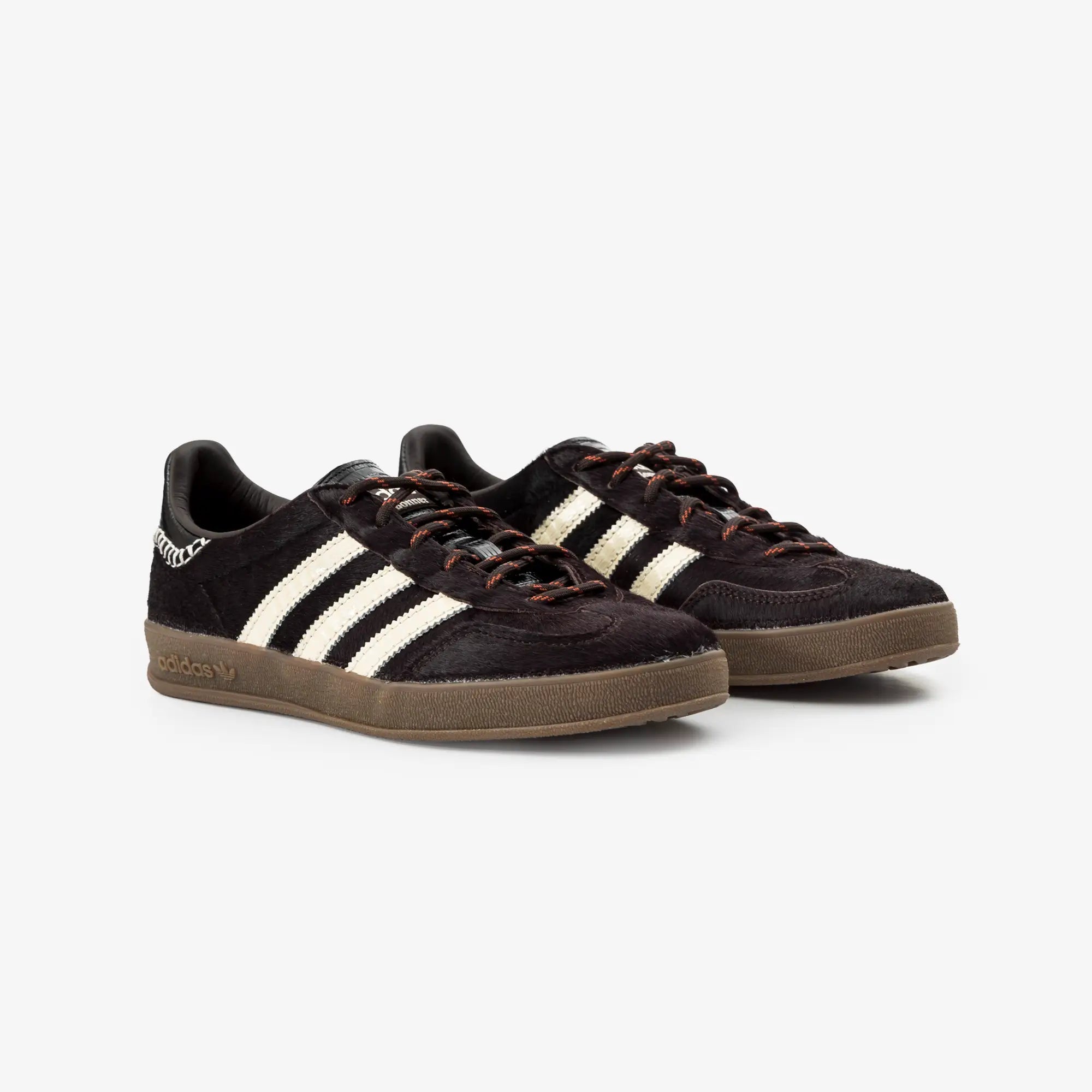 Adidas x Wales Bonner WB Gazelle Pony Aurora Coffee/Wonder White/Core Black - 1