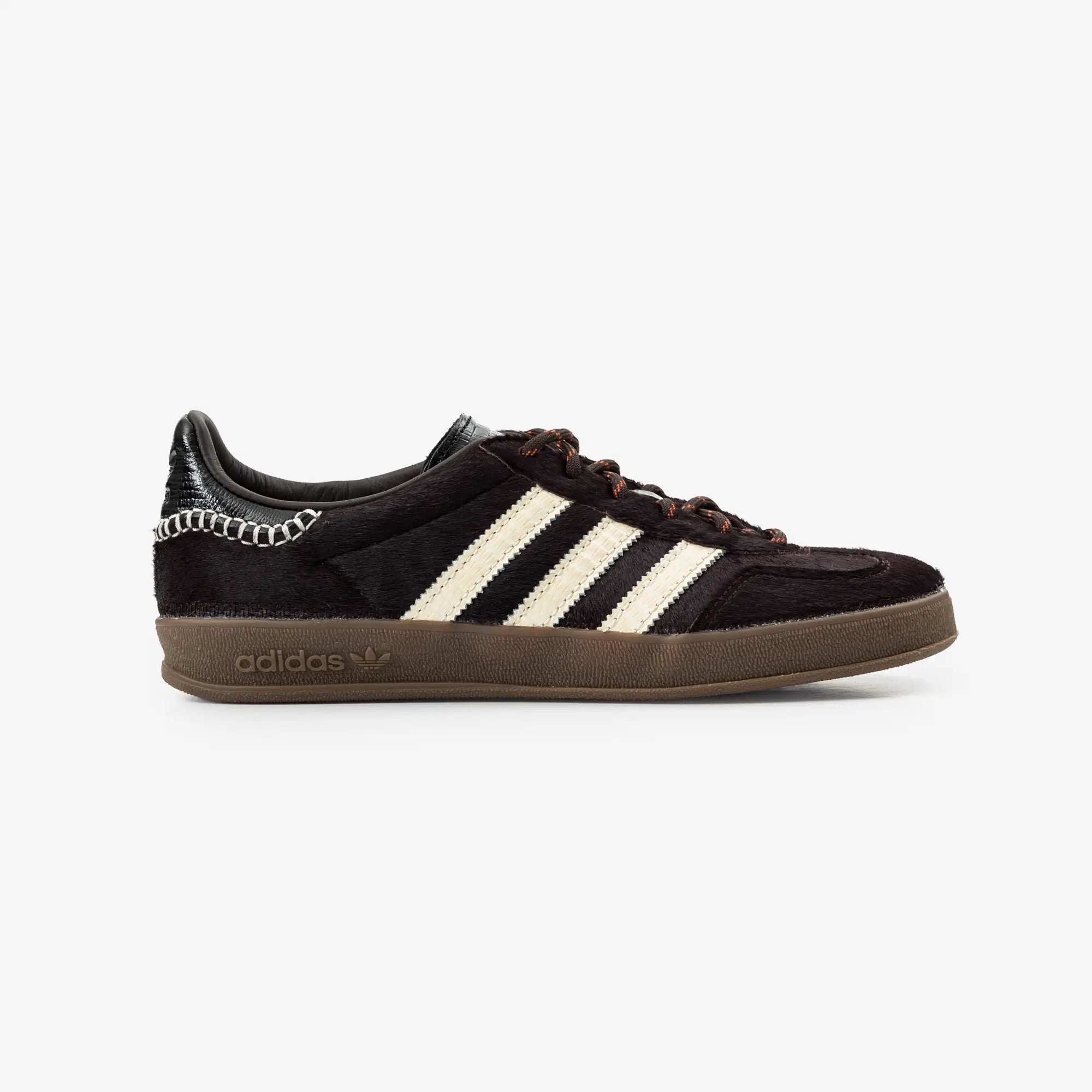 Adidas x Wales Bonner WB Gazelle Pony Aurora Coffee/Wonder White/Core Black - 3