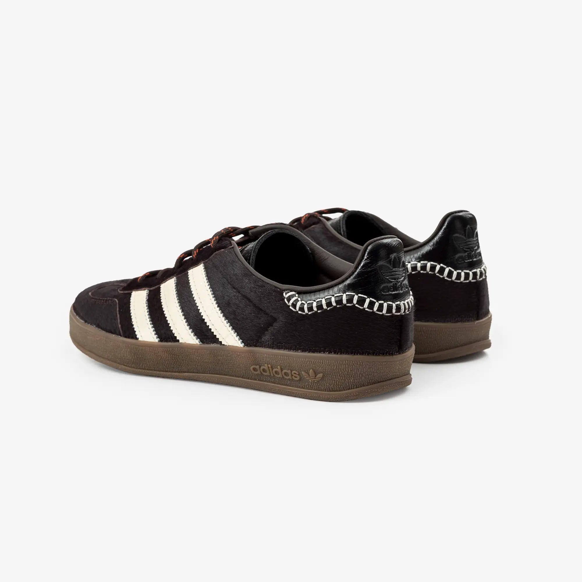 Adidas x Wales Bonner WB Gazelle Pony Aurora Coffee/Wonder White/Core Black - 4