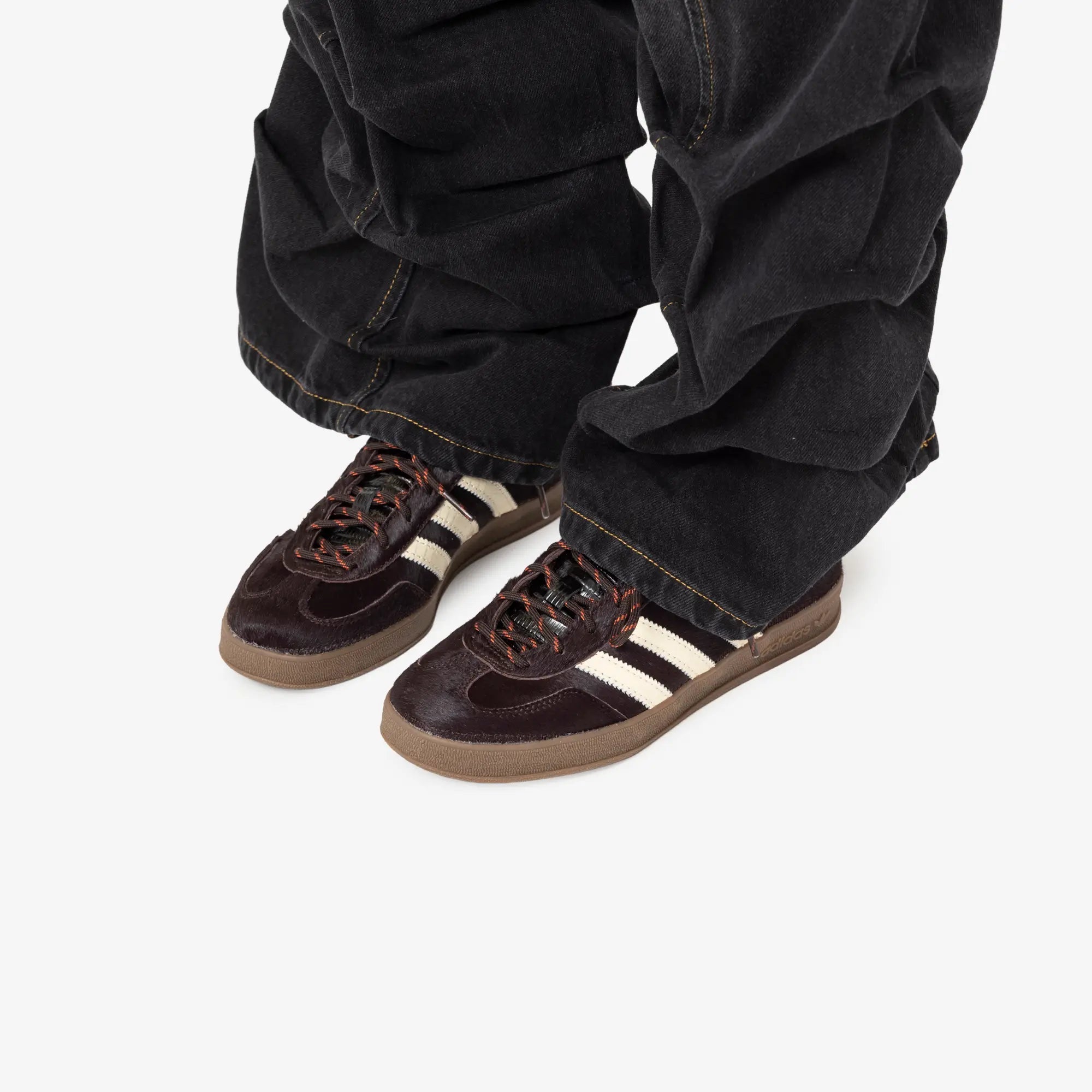 Adidas x Wales Bonner WB Gazelle Pony Aurora Coffee/Wonder White/Core Black - 2
