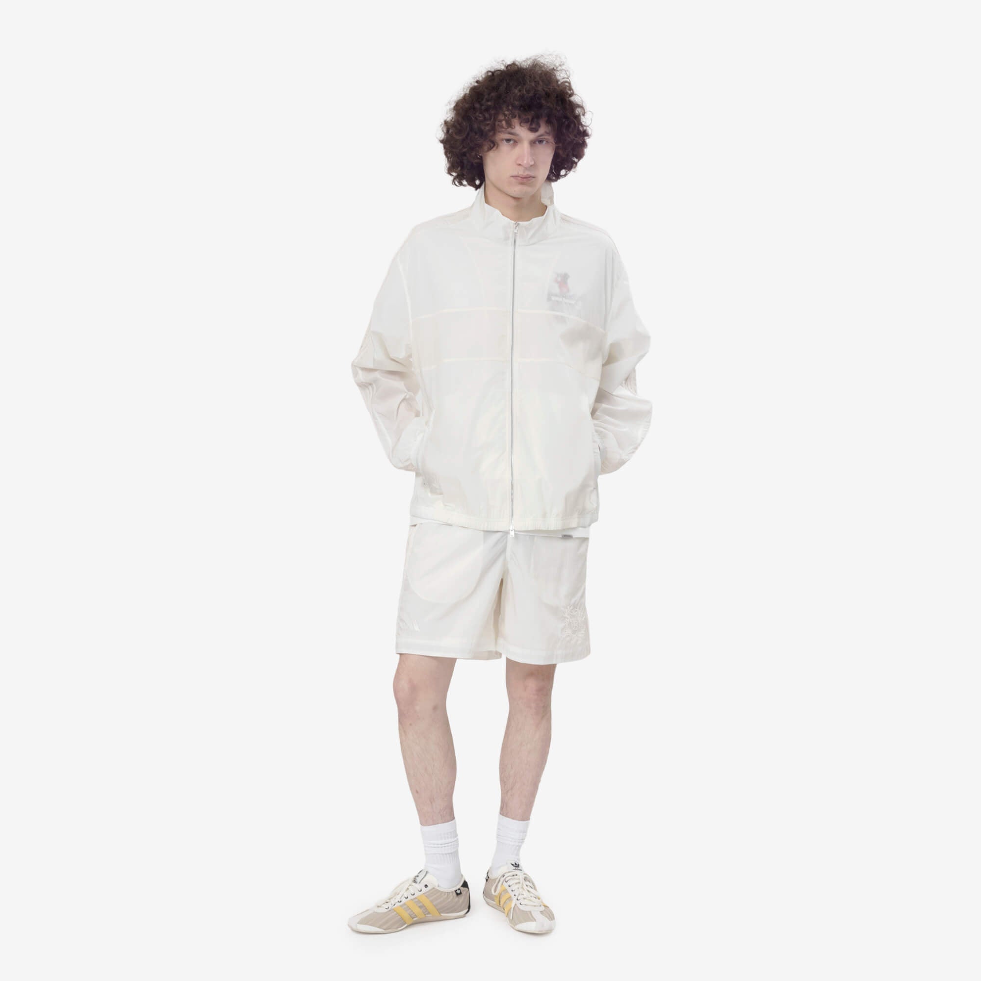 Adidas x Wales Bonner WB Track Jacket Chalk White - 2