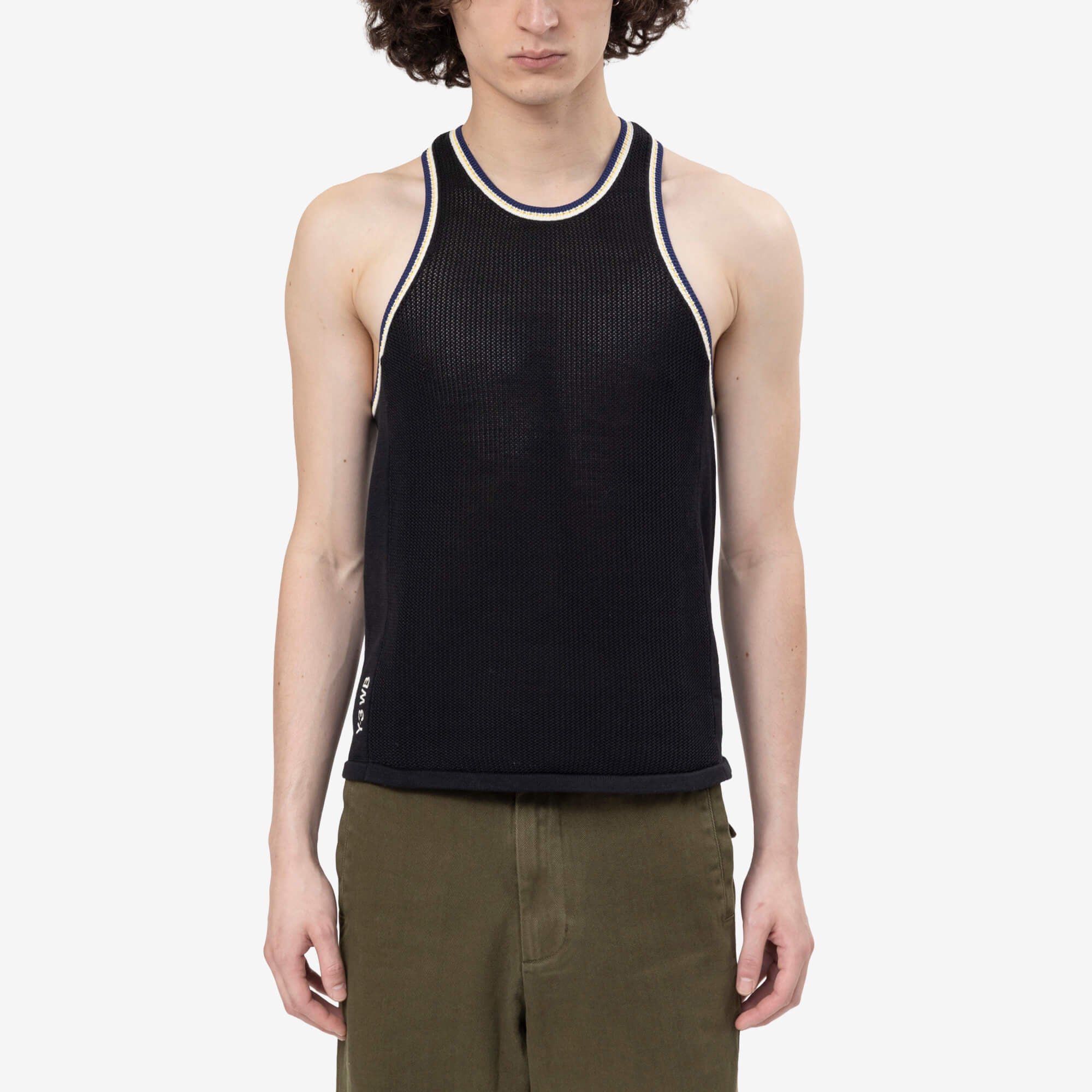 Adidas x Wales Bonner WB Y - 3 Knit Tank Top Black - 1