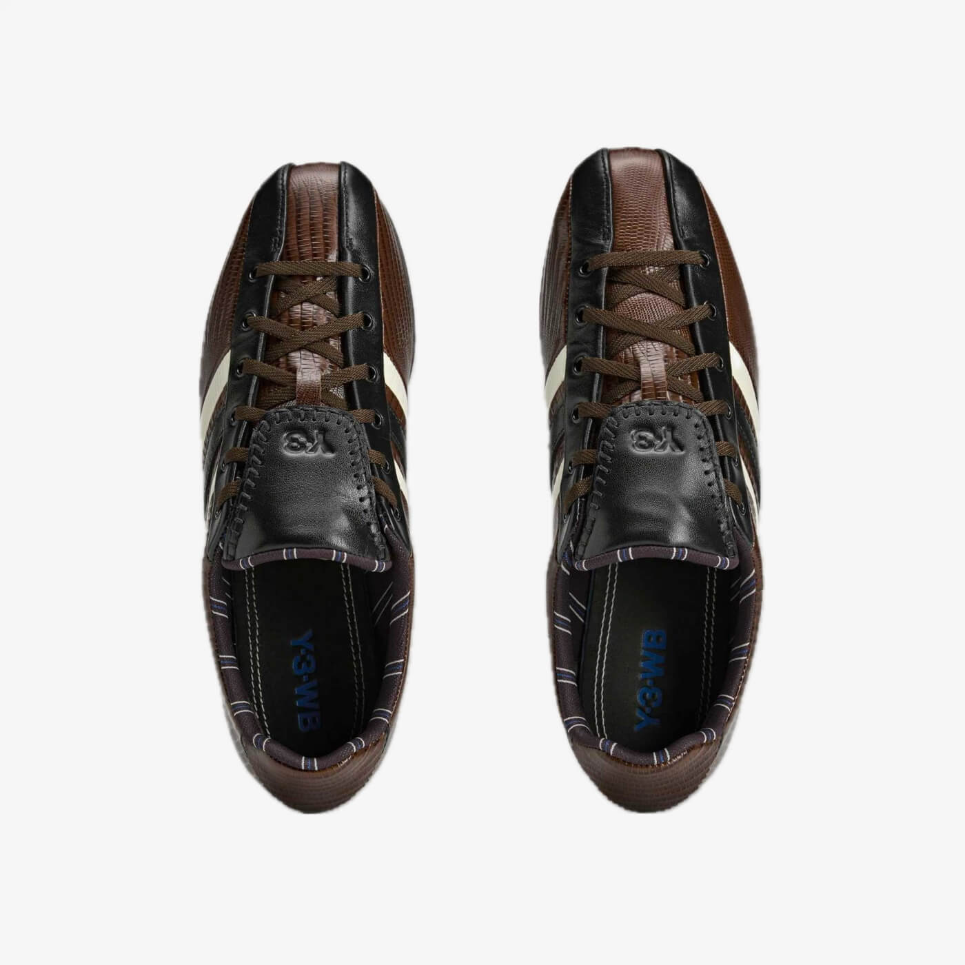 Adidas x Wales Bonner WB Y-3 The Field Lizzard Cream White/Dark Brown/Lush Blue-5