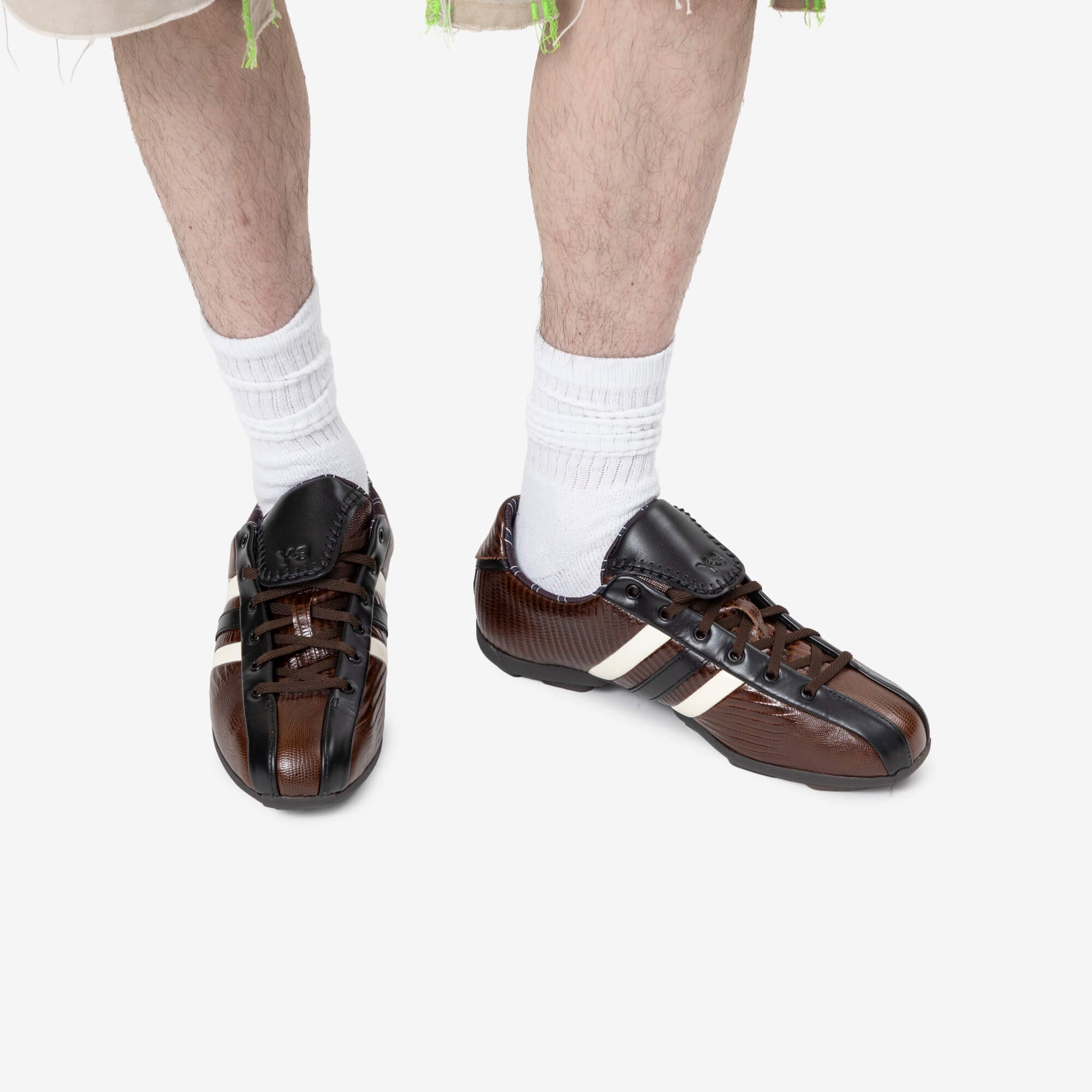 Adidas x Wales Bonner WB Y - 3 The Field Lizzard Cream White/Dark Brown/Lush Blue - 2