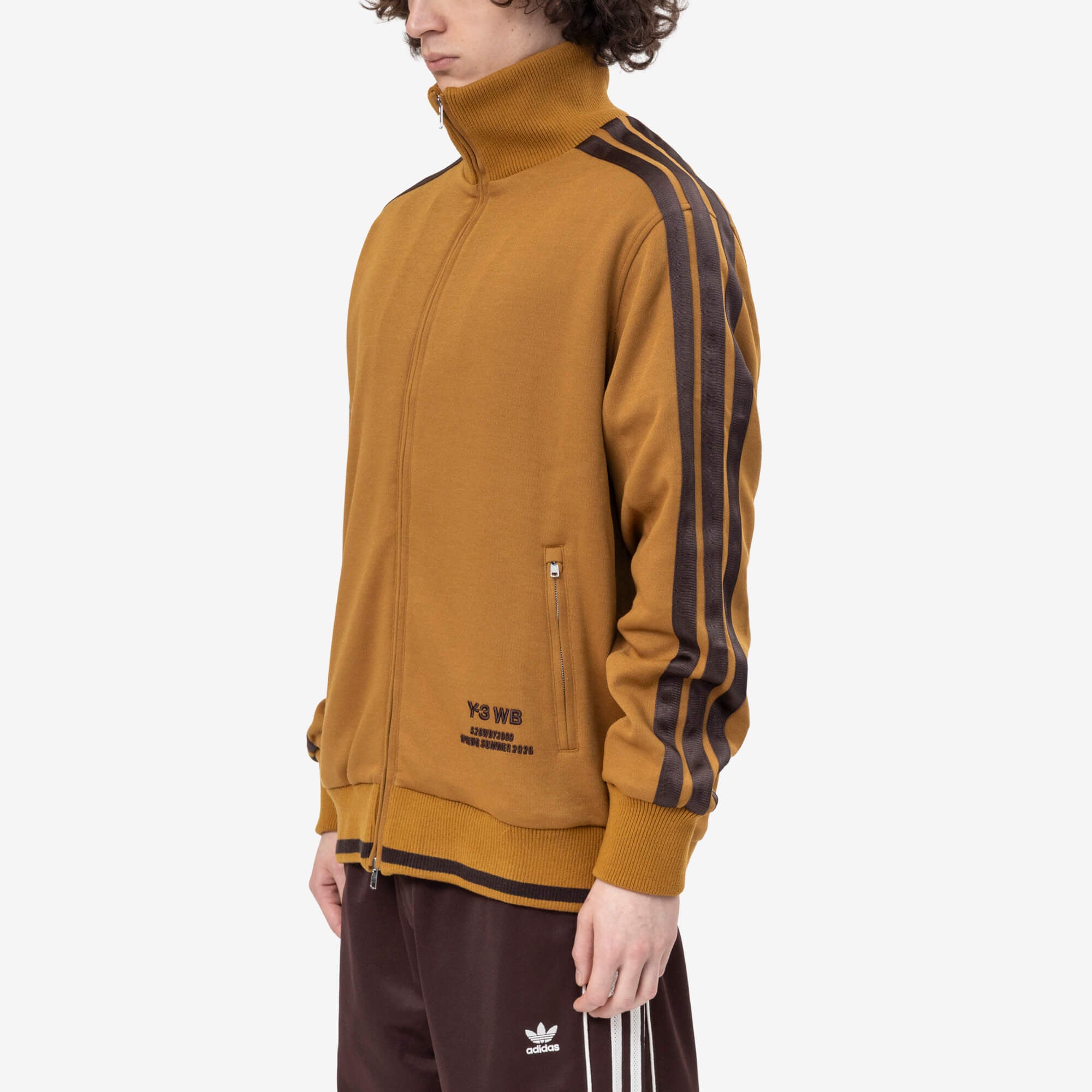 Adidas x Wales Bonner WB Y-3 トラックトップ Bronze Strata｜Feuille