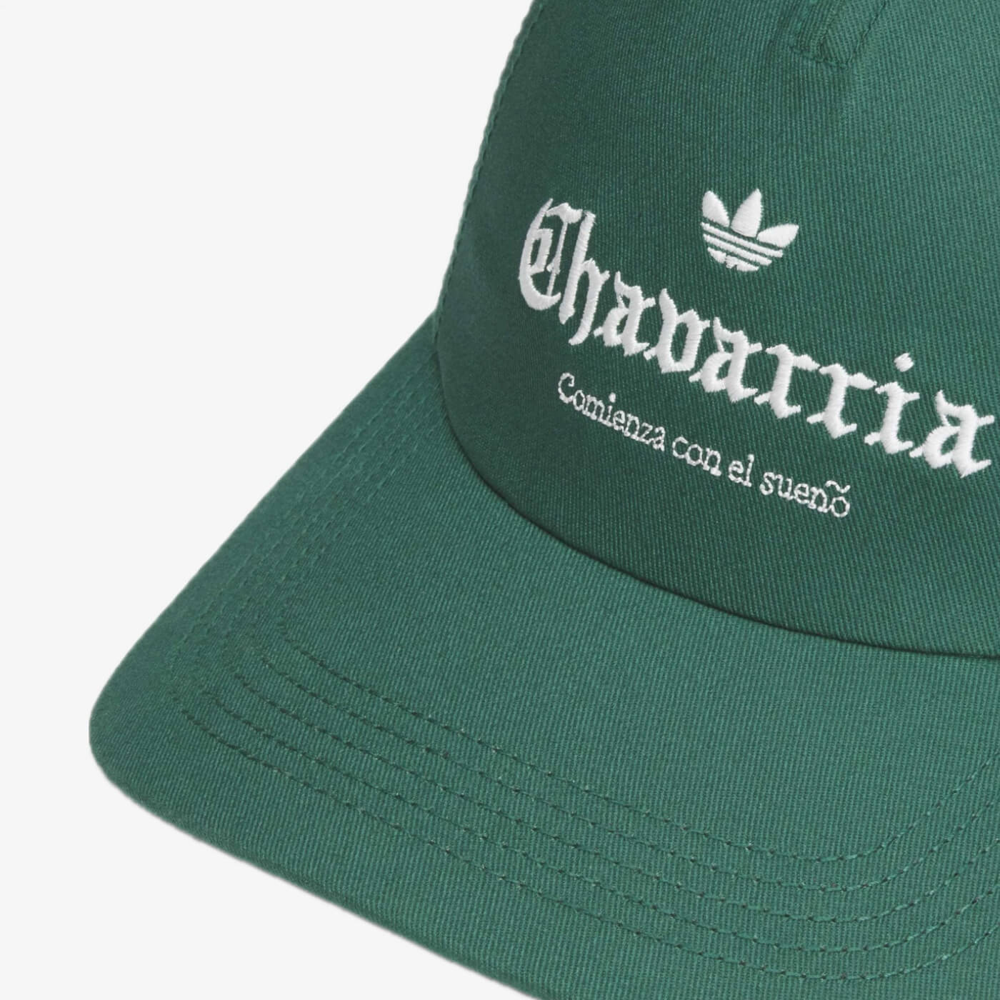 Adidas x Willy Chavarria WC Logo Hat Collegiate Green-2