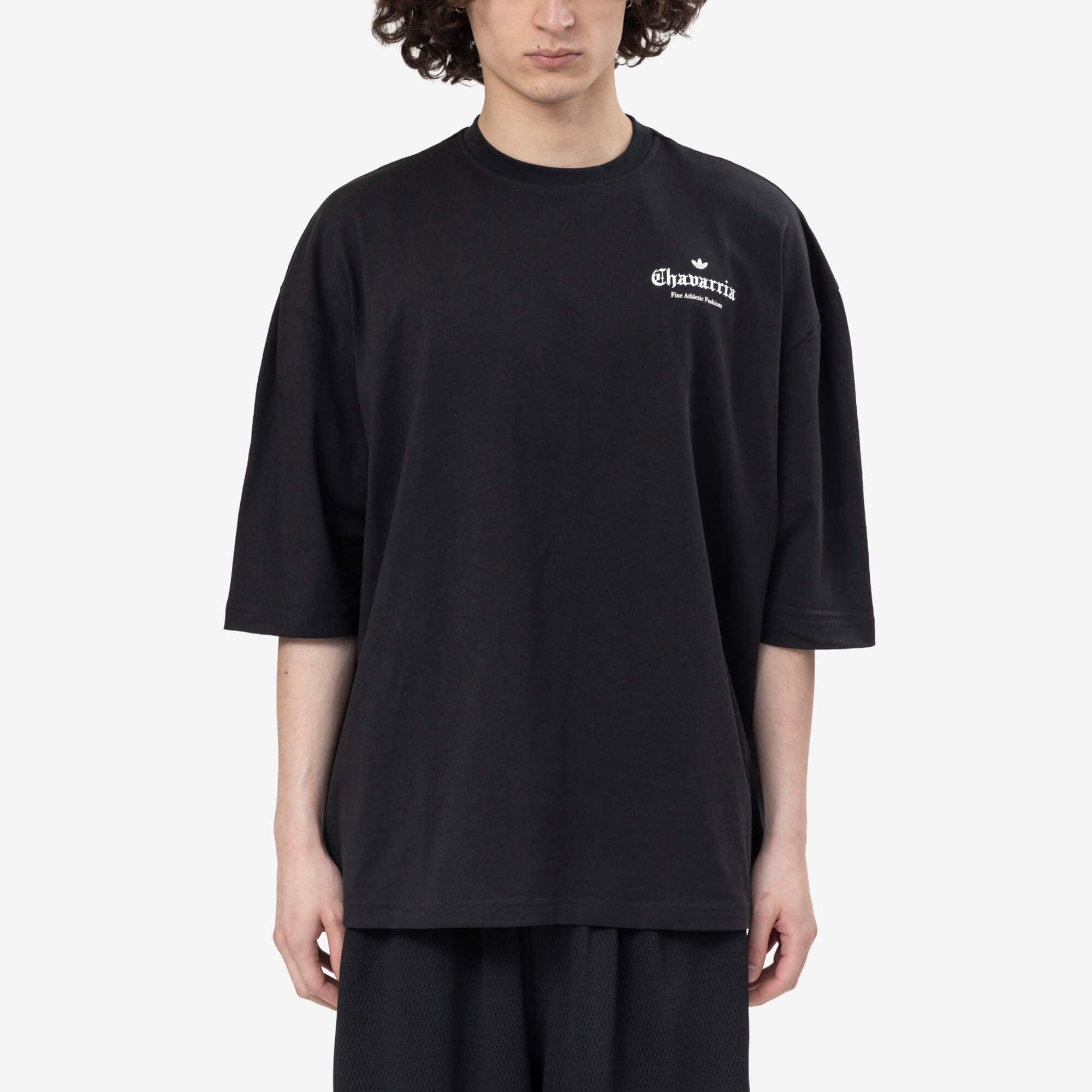 Adidas x Willy Chavarria WC Logo SS T-Shirt Black - 1