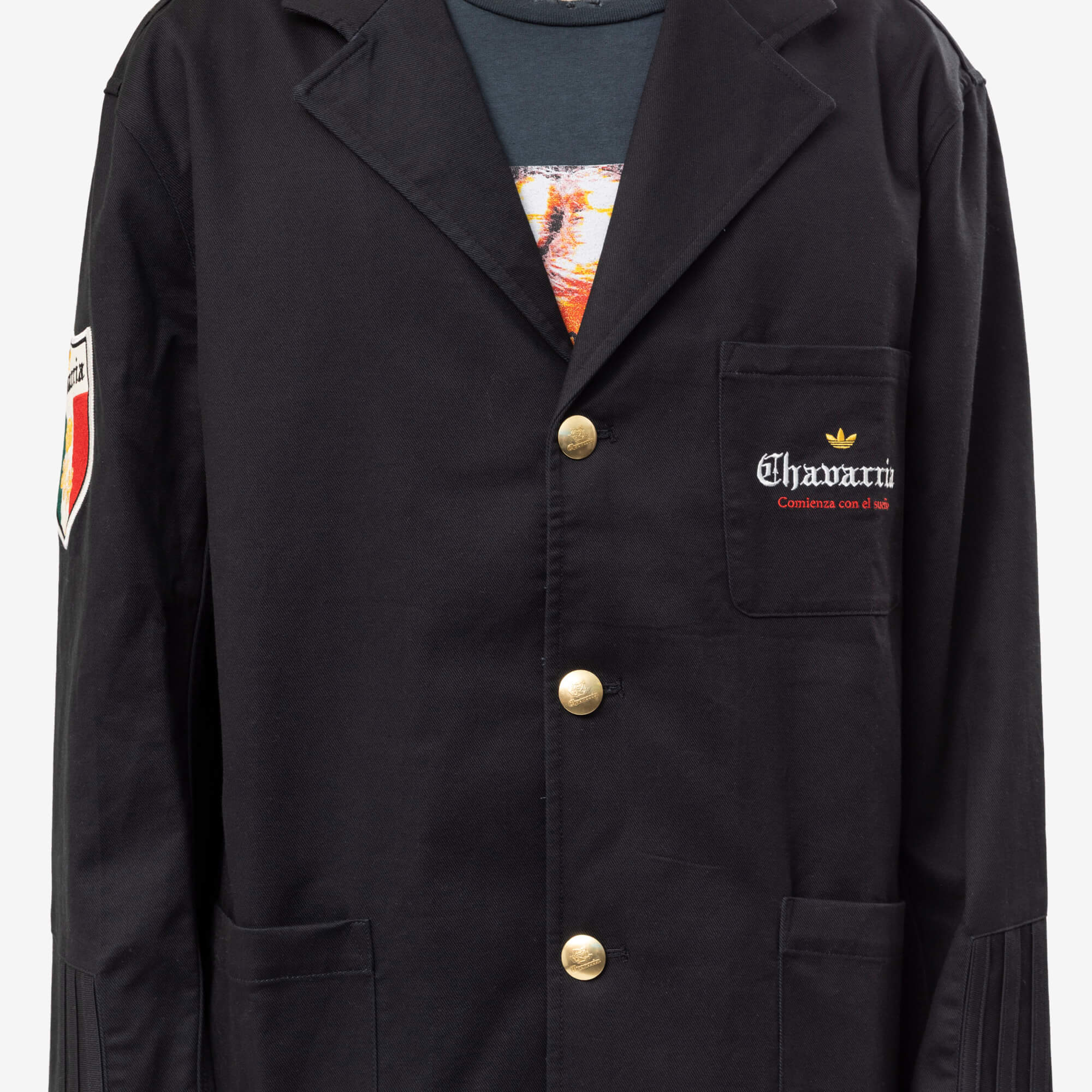 Adidas x Willy Chavarria WC Players Blazer Black-5
