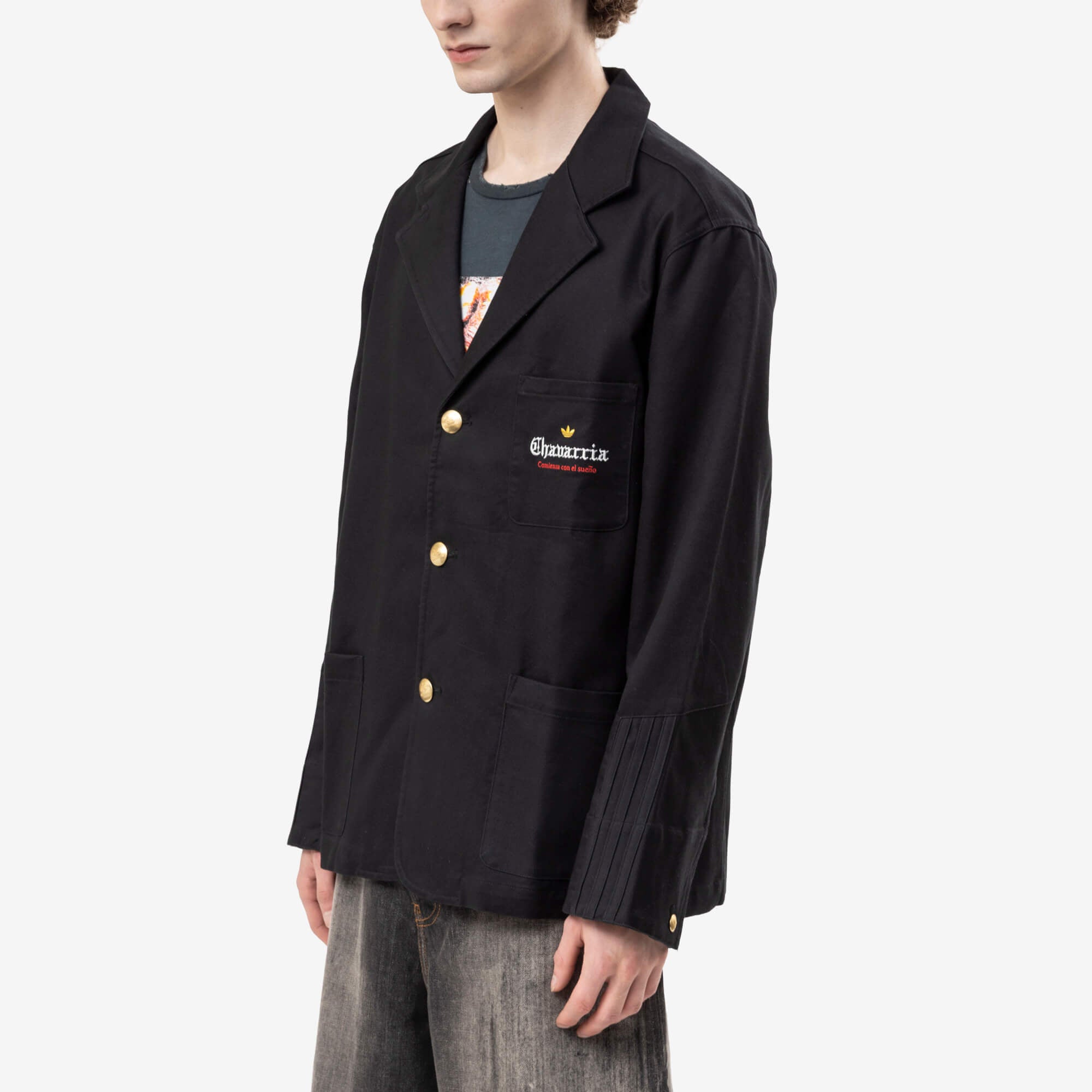 Adidas x Willy Chavarria WC Players Blazer Black-3