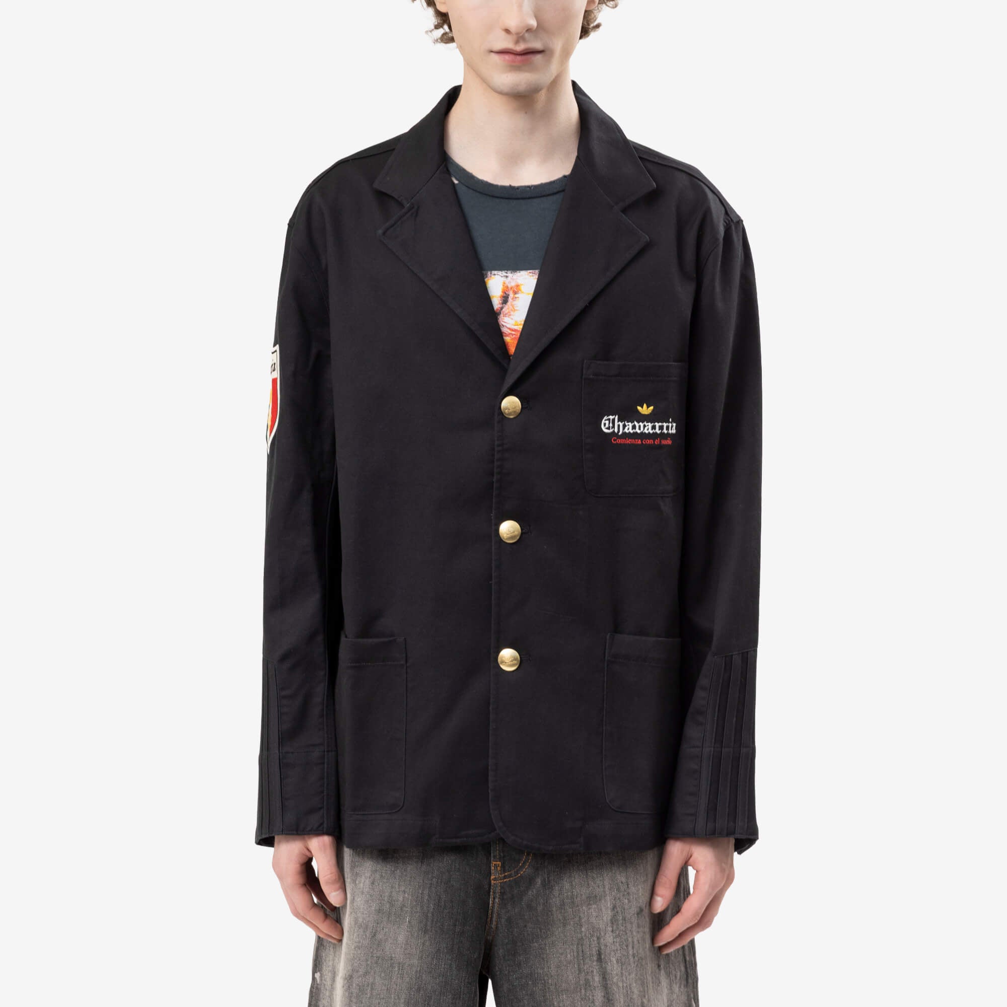 Adidas x Willy Chavarria WC Players Blazer Black-1