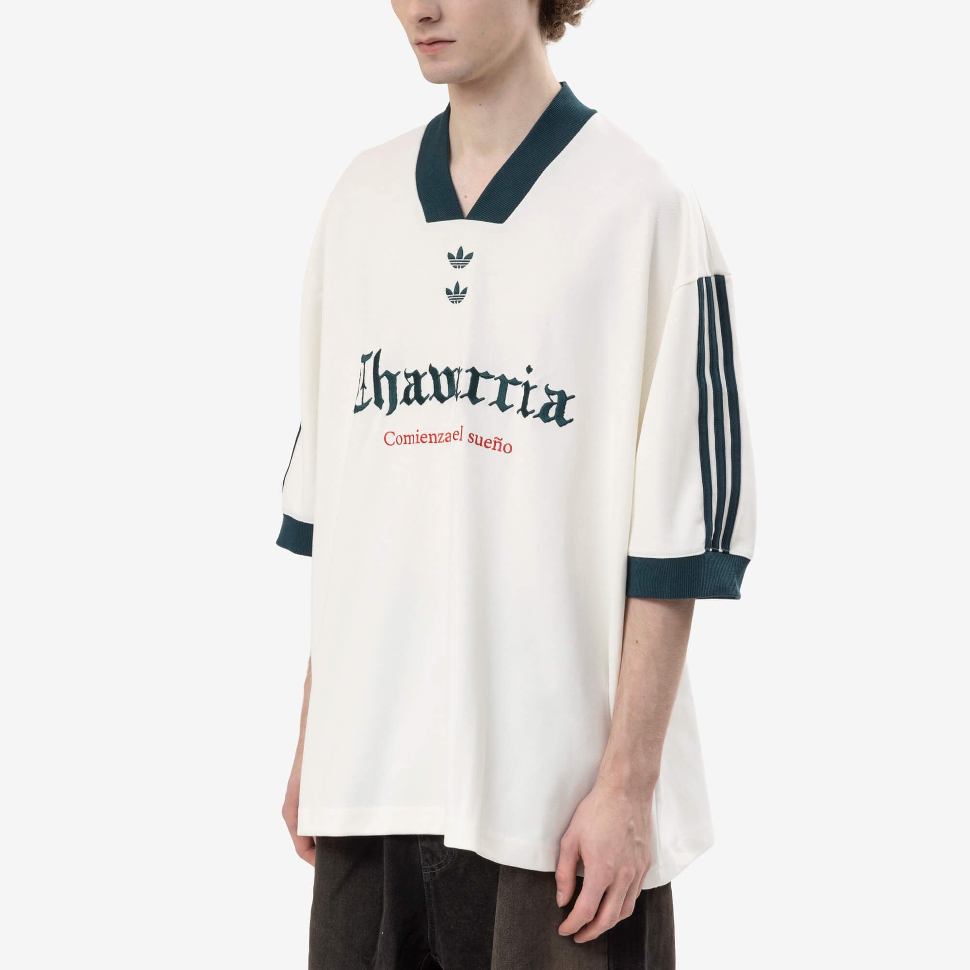 Adidas x Willy Chavarria WC Soccer Graphic T-Shirt Off White-3
