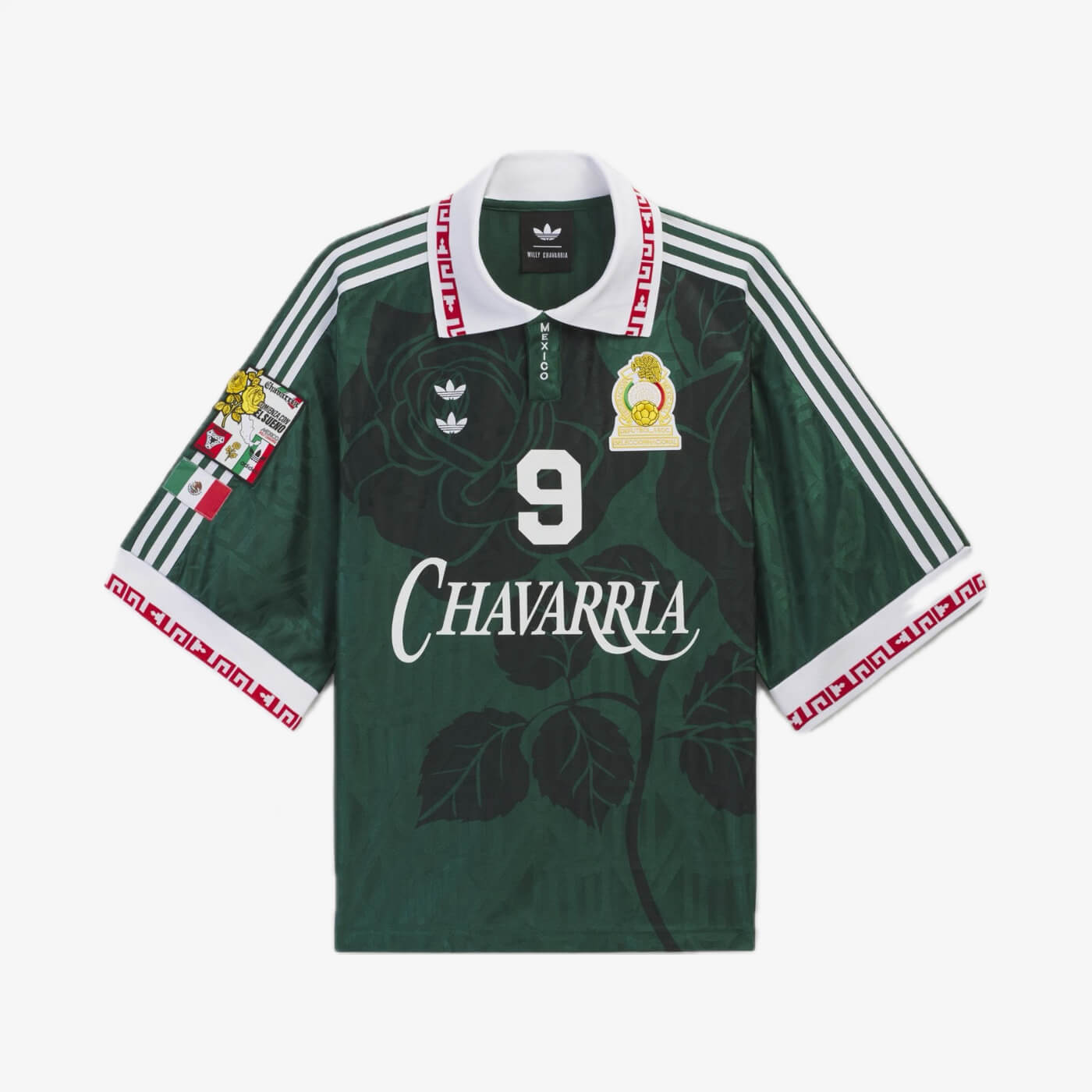 Adidas x Willy Chavarria WC Soccer Mexico Jersey Collegiate Green-1
