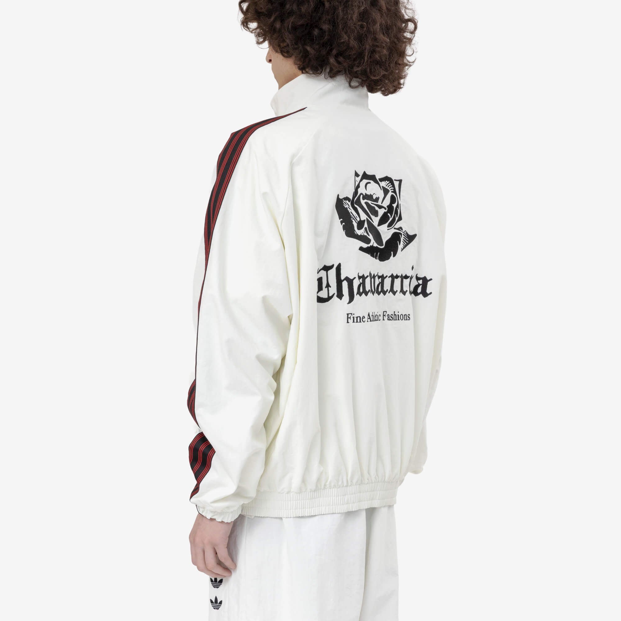 Adidas x Willy Chavarria WC Woven Track Jacket Off White - 4