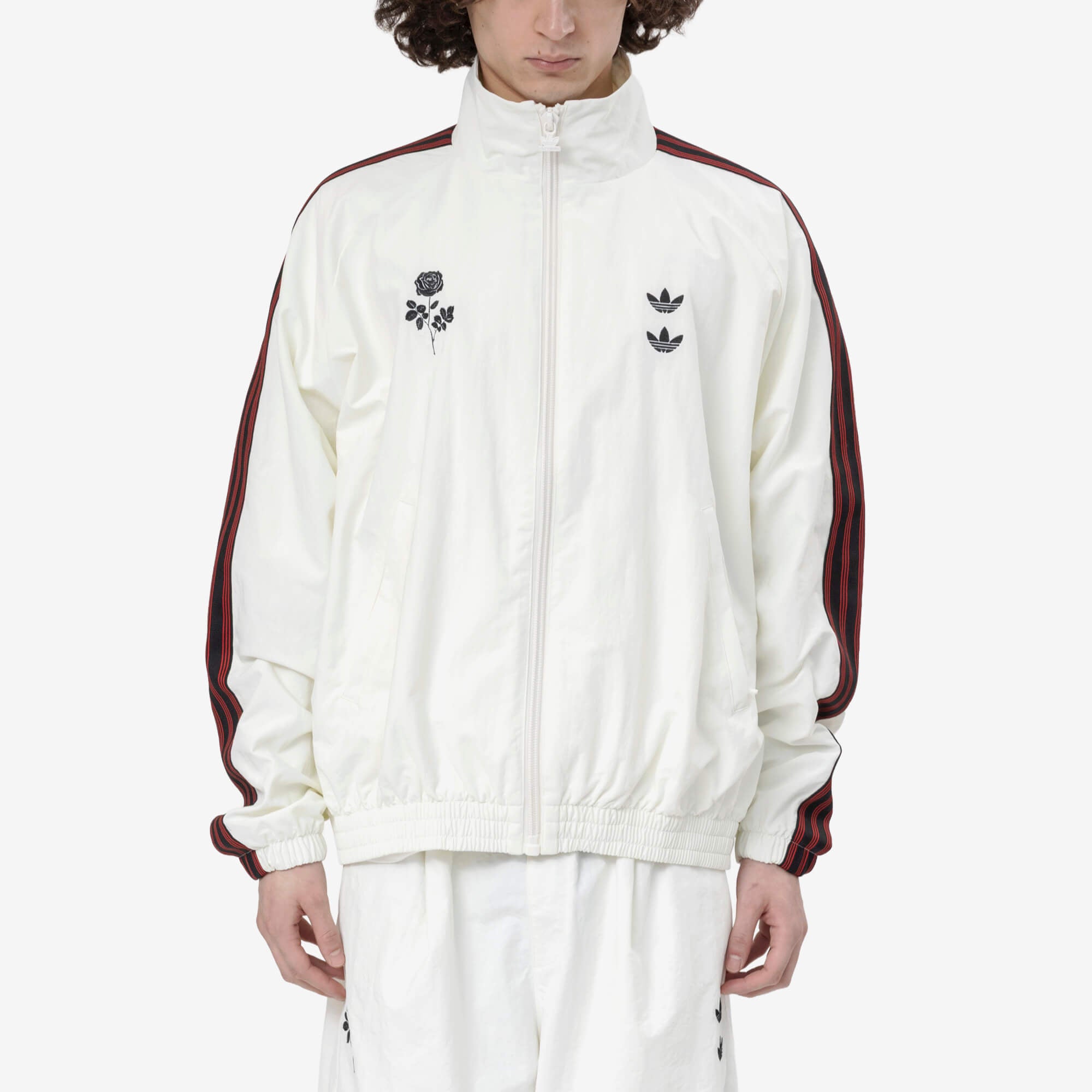 Adidas x Willy Chavarria WC Woven Track Jacket Off White - 1