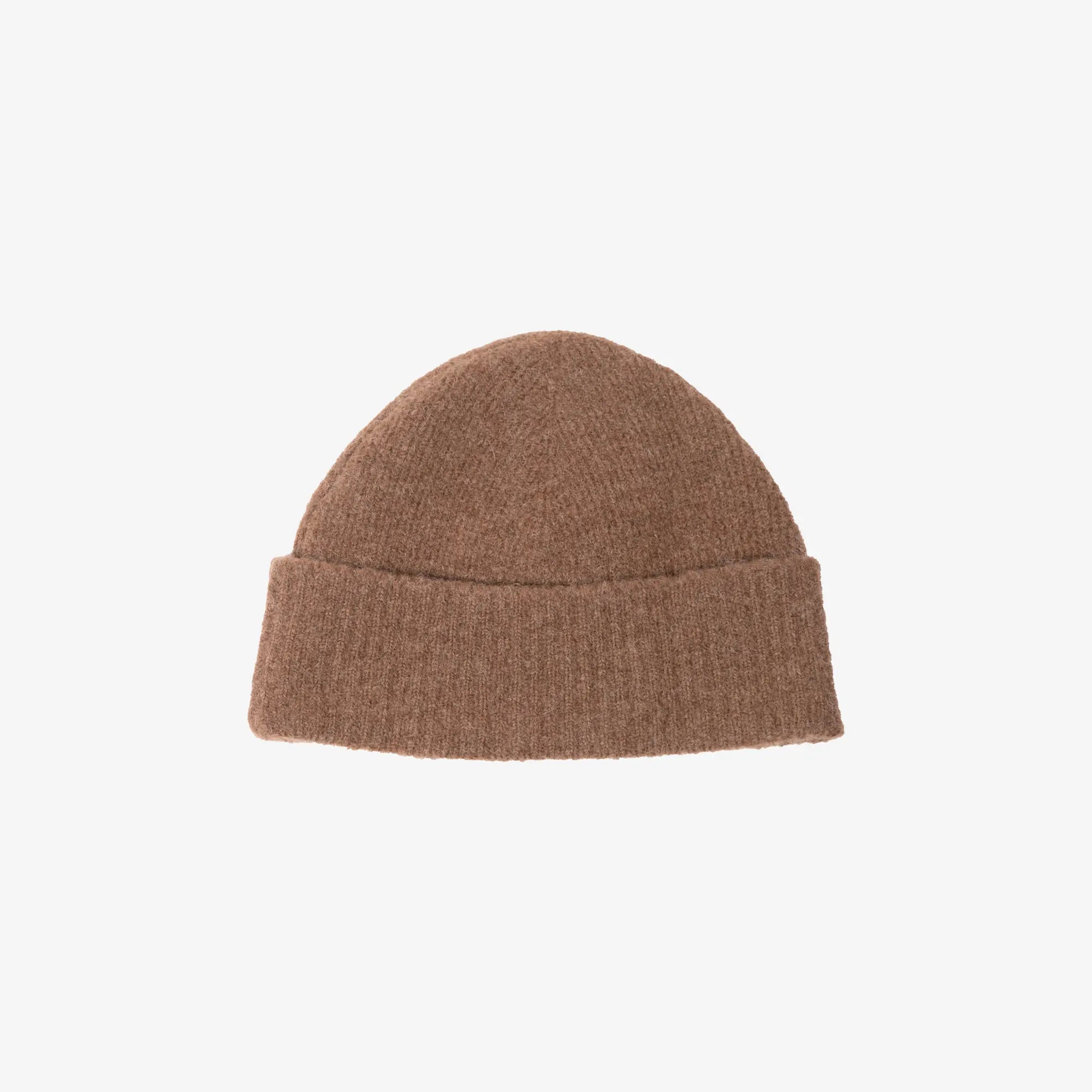 AMI ADC Alpaca Knit Beanie Hazelnut - 3