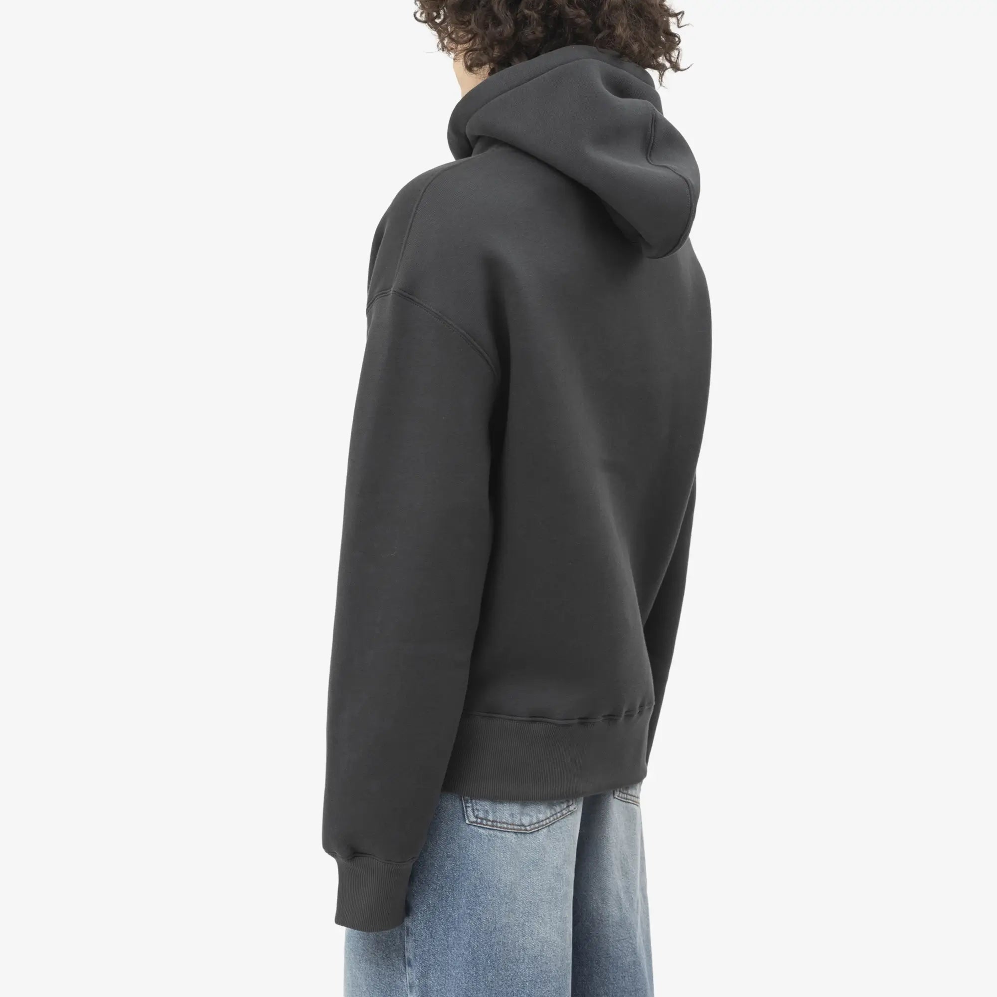 AMI Big ADC Embossed Hoody Anthracite - 4