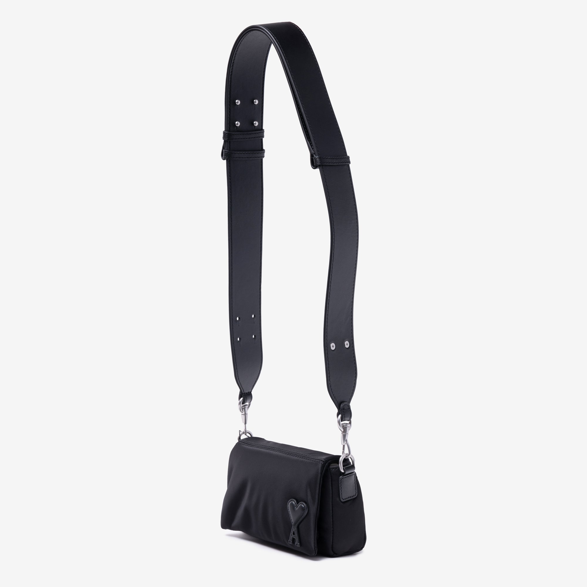Ami Paris Marcel Lunch Box Bag Black